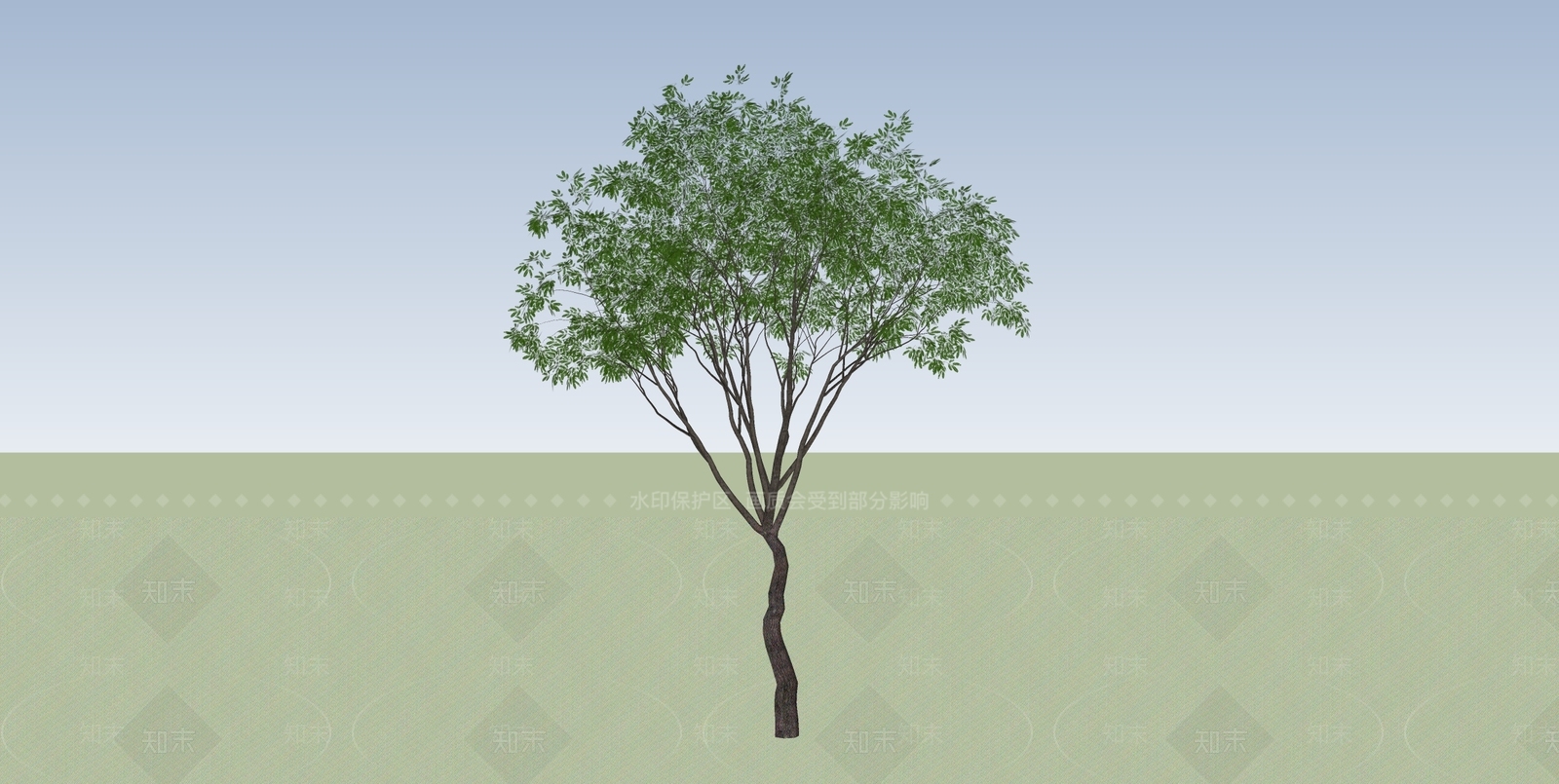景观树SU模型下载【ID:1129377048】