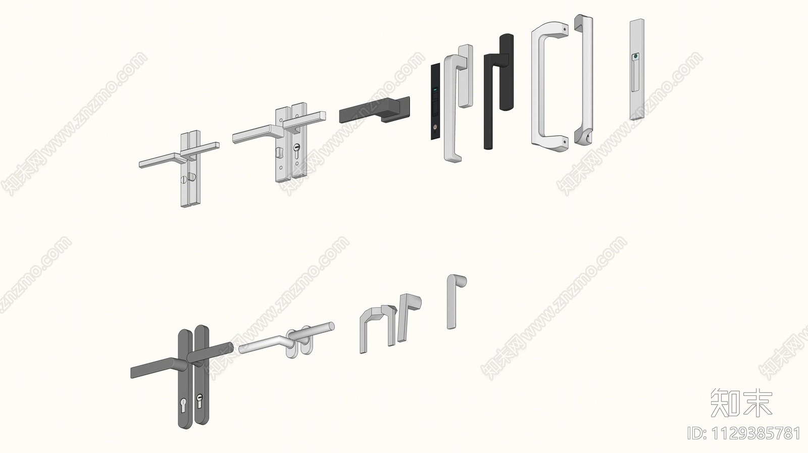 现代拉手SU模型下载【ID:1129385781】