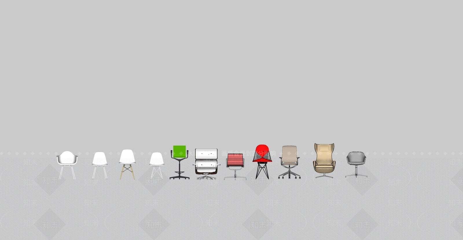vitra家具SU模型下载【ID:1129592899】
