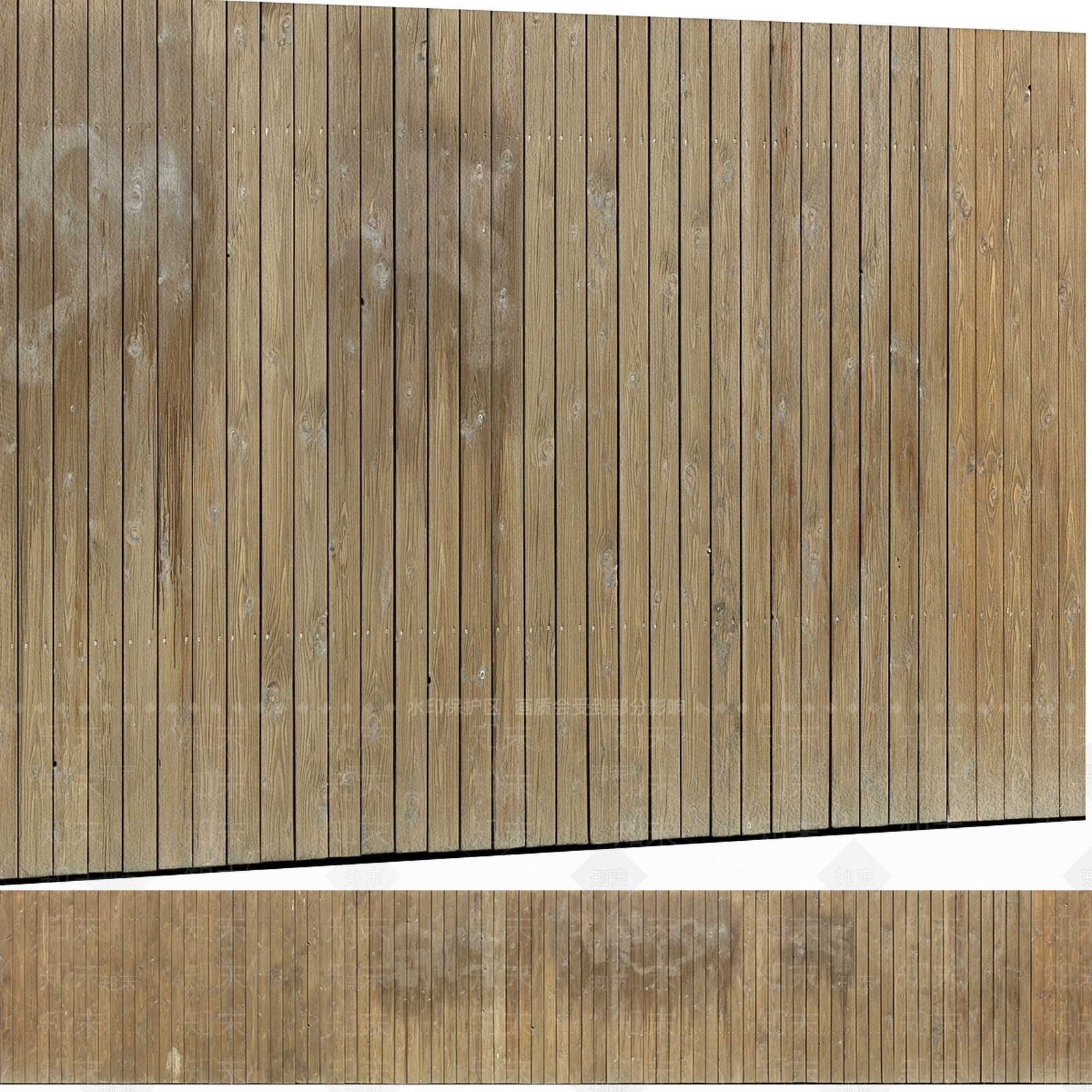 现代木围栏3D模型下载【ID:1129411060】