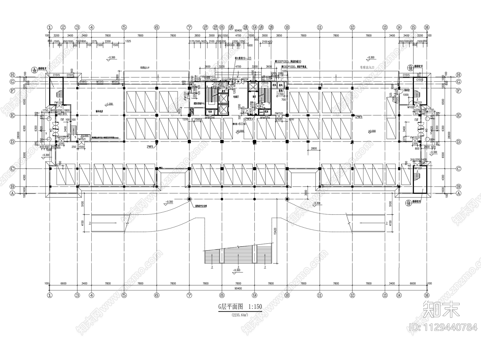 公安局全套建筑cad施工图下载【ID:1129440784】