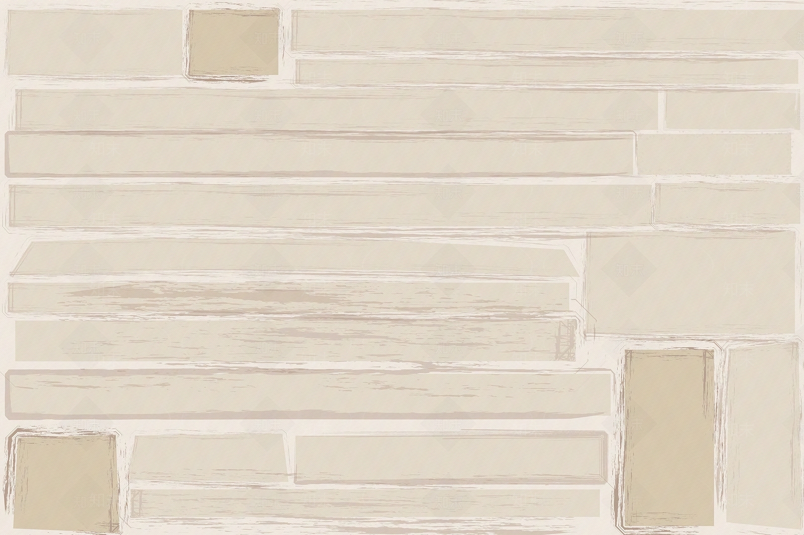 现代奶黄色几何抽象壁纸壁画贴图下载【ID:1129466094】