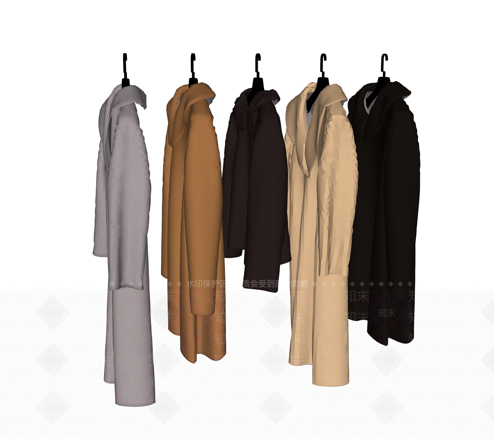 服装SU模型下载【ID:1129496798】