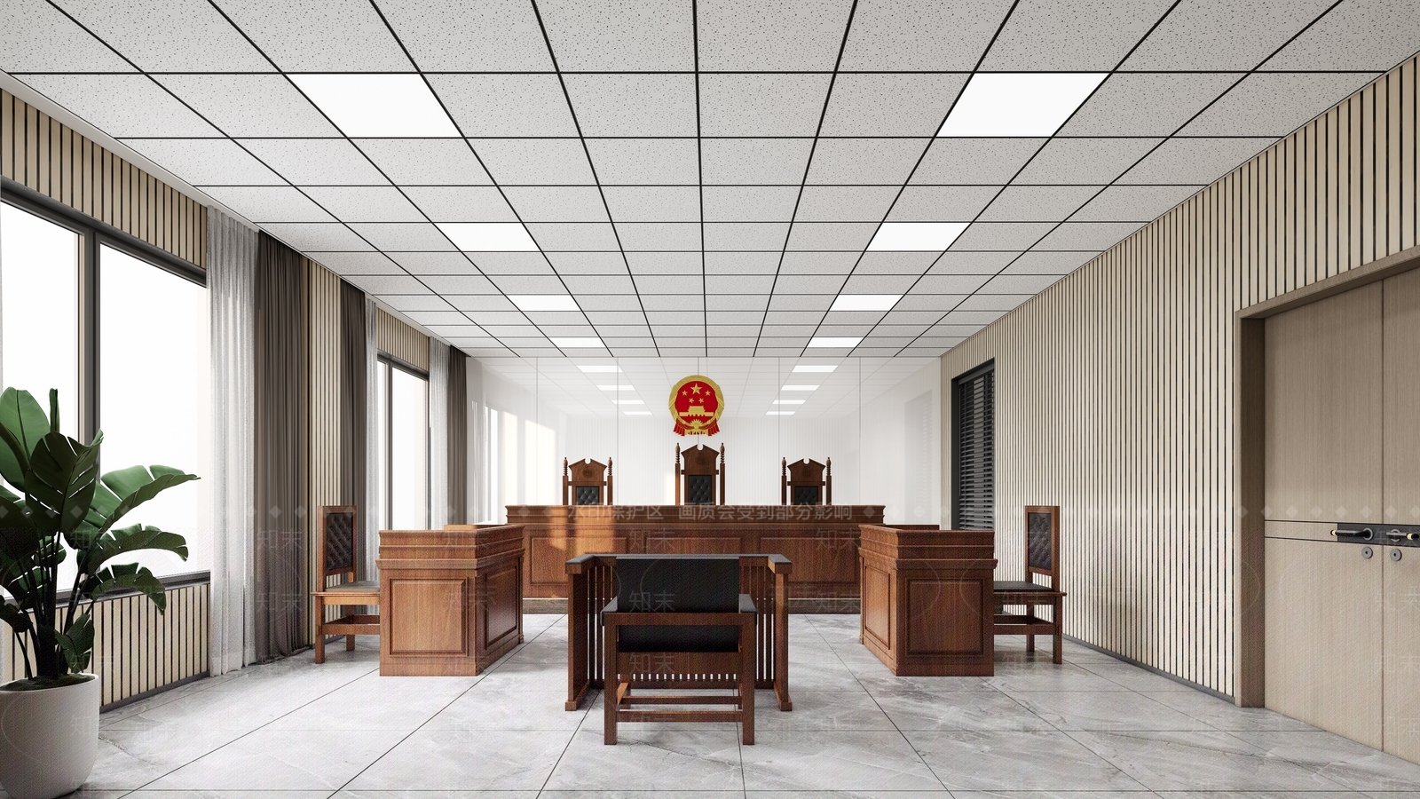 公共空间SU模型精品下载_SketchUp模型_知末网