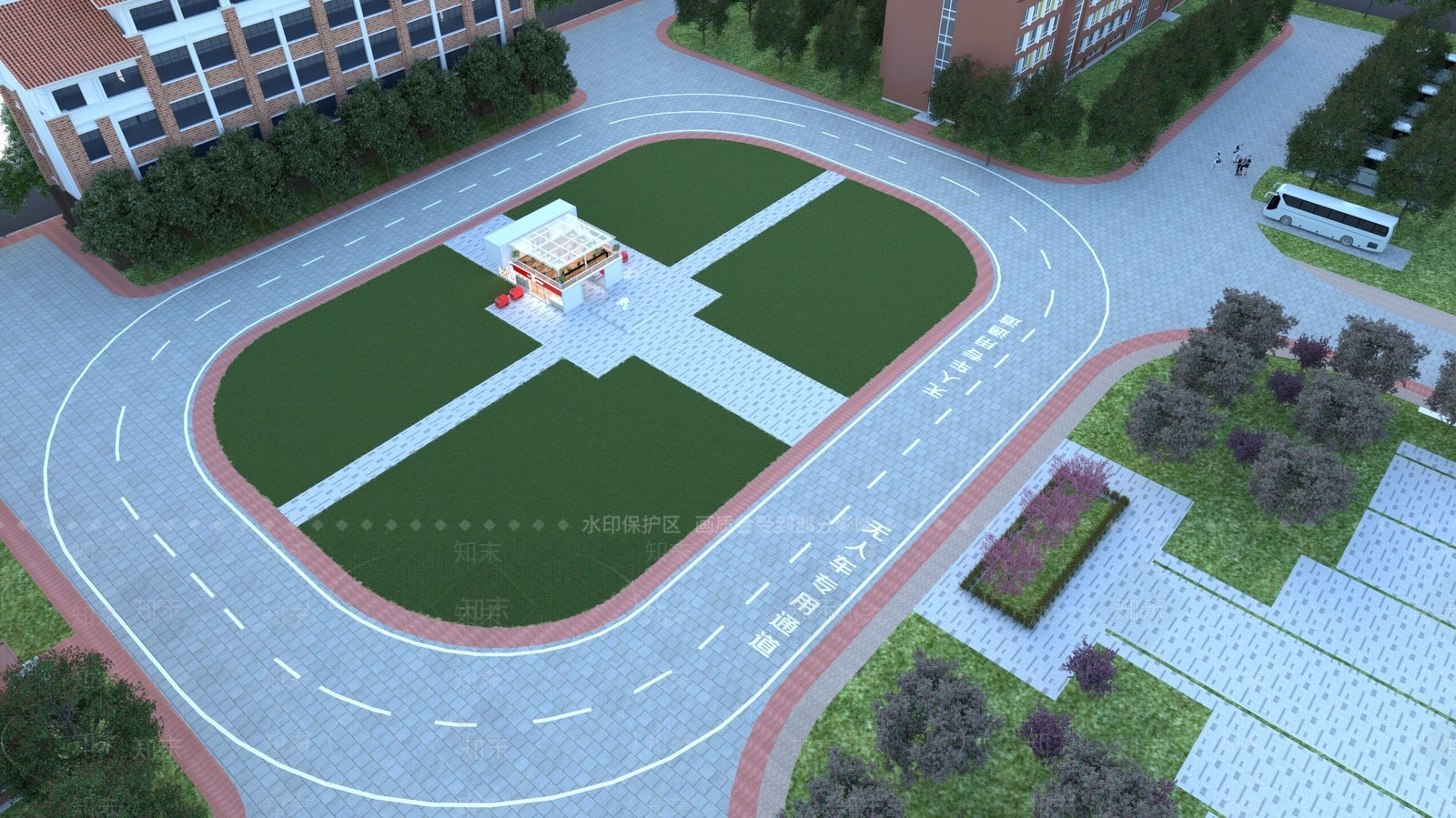 现代超市SU模型下载【ID:1129517374】
