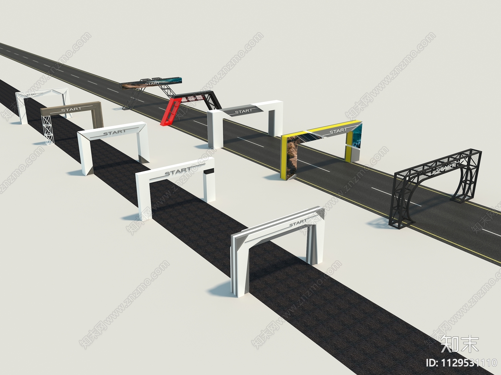 现代发车门3D模型下载【ID:1129531110】