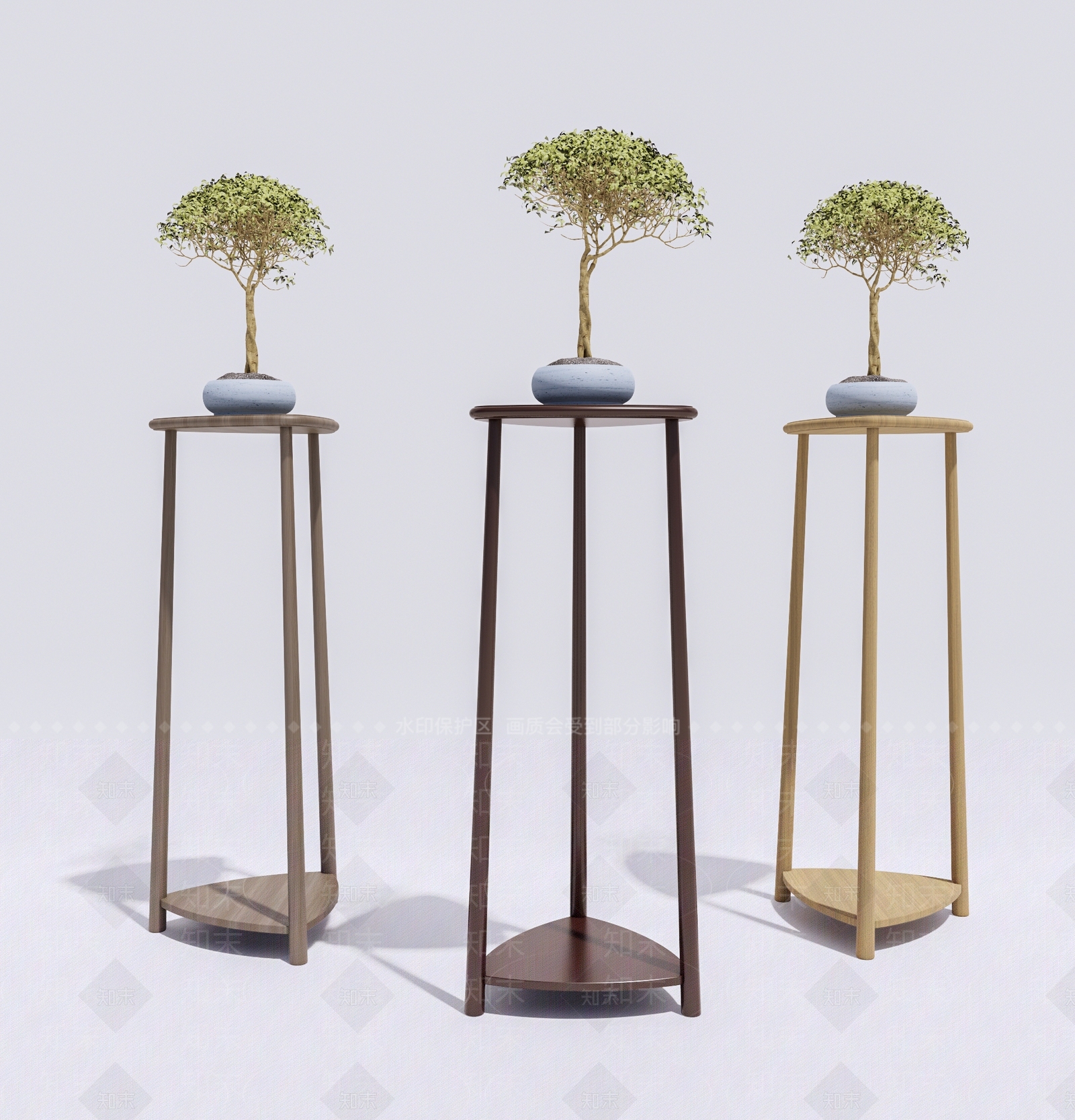 现代花几SU模型下载【ID:1129586280】