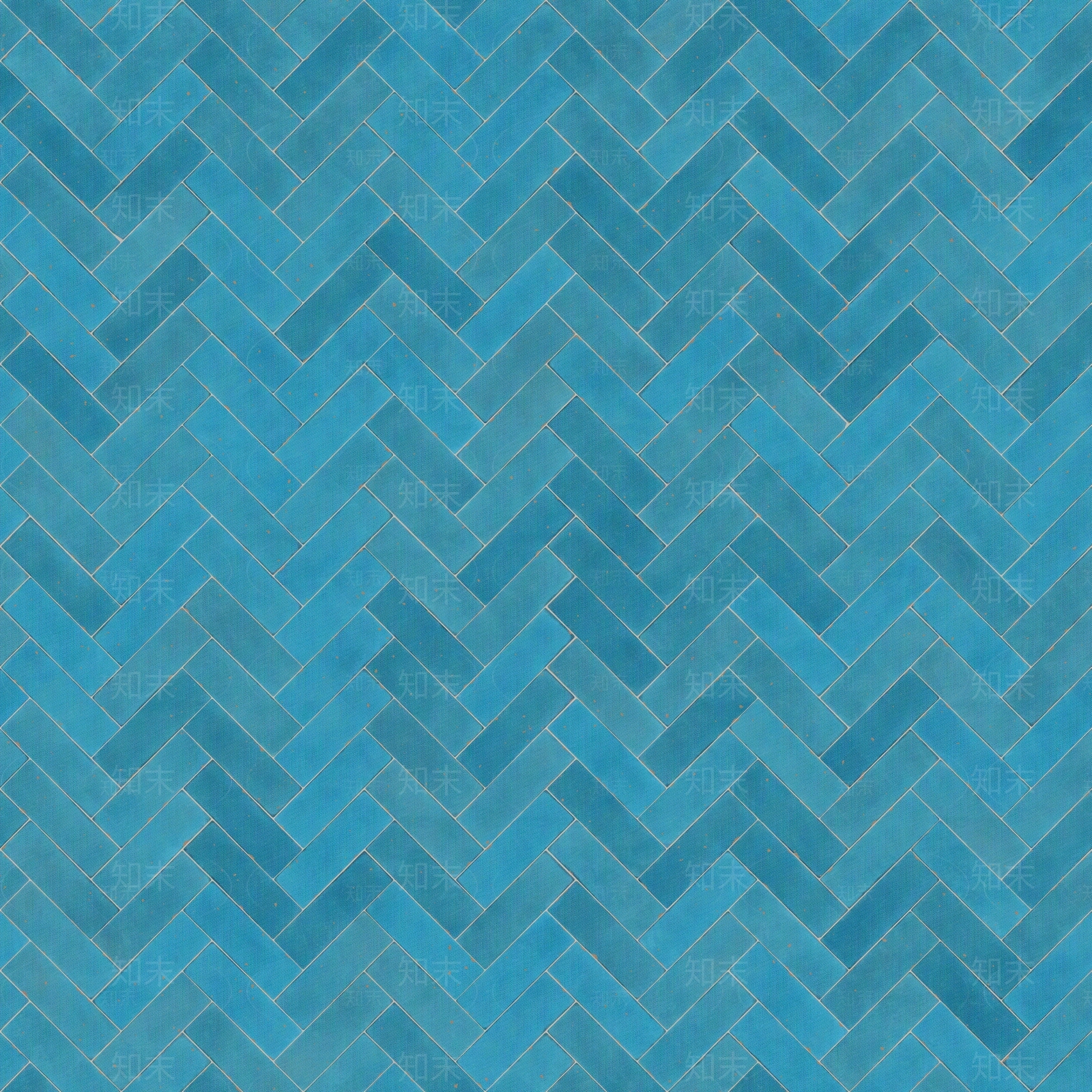 蓝色仿木纹人字拼接瓷砖贴图下载【ID:1129588545】