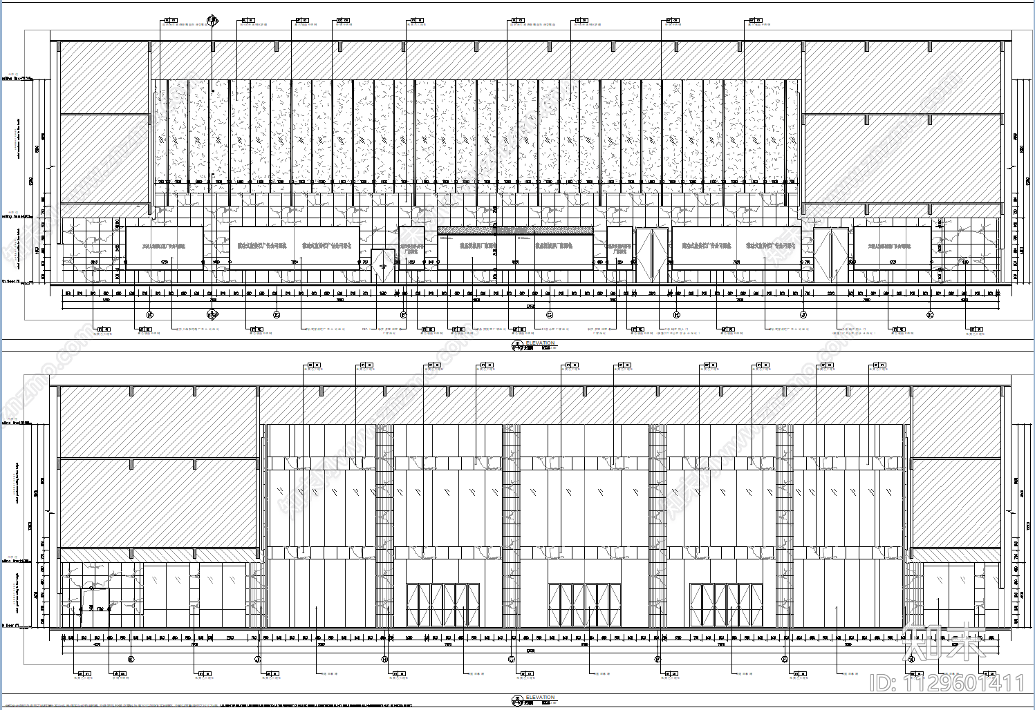 电视台大楼室内装饰cad施工图下载【ID:1129601411】