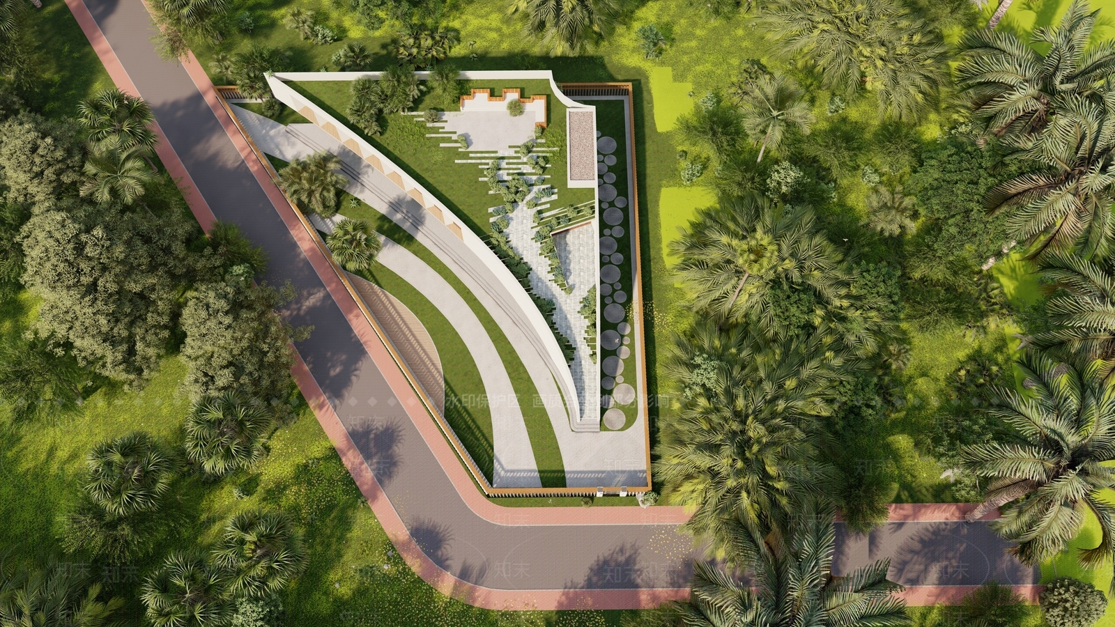 现代风格民宿建筑SU模型下载【ID:1129612257】