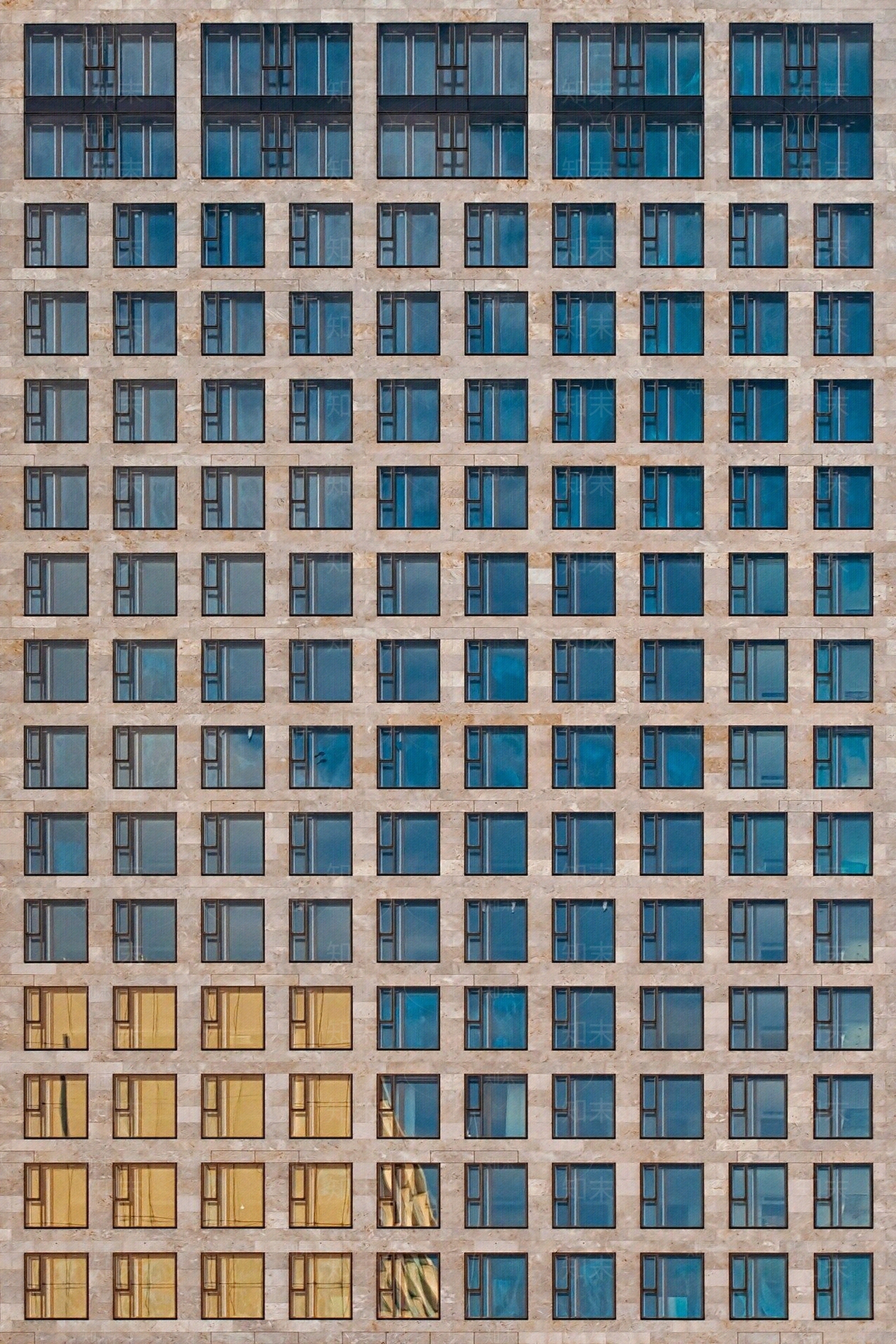 现代写字楼建筑立面纹理贴图下载【ID:1129620849】