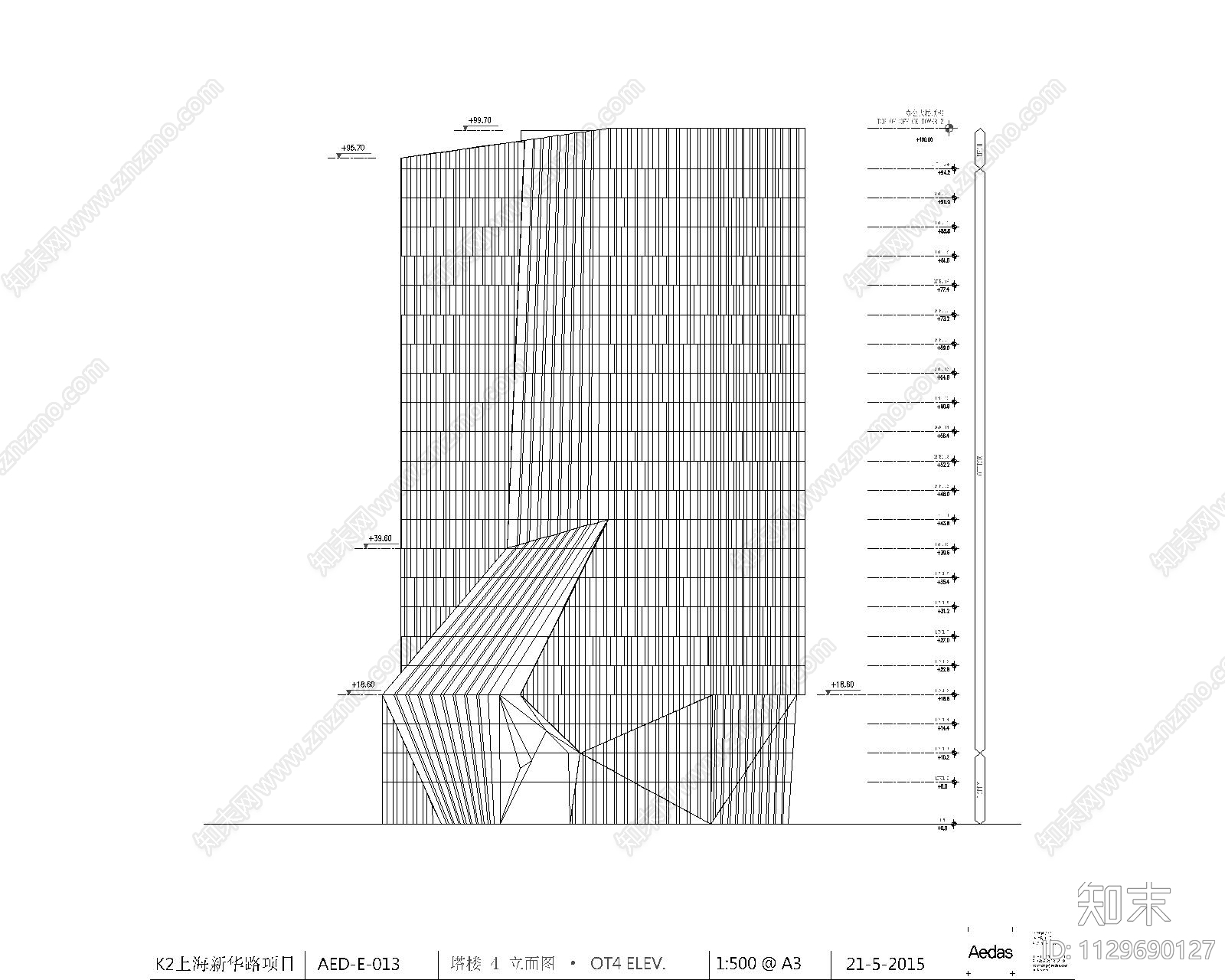 时代广场装修规划cad施工图下载【ID:1129690127】