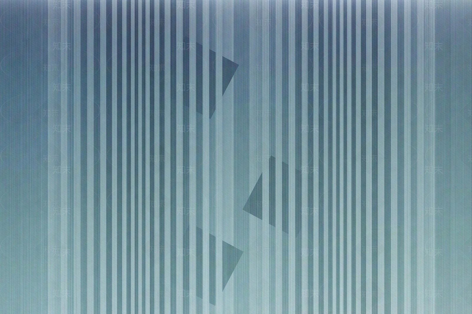 蓝灰色条纹艺术夹丝玻璃贴图下载【ID:1129653999】