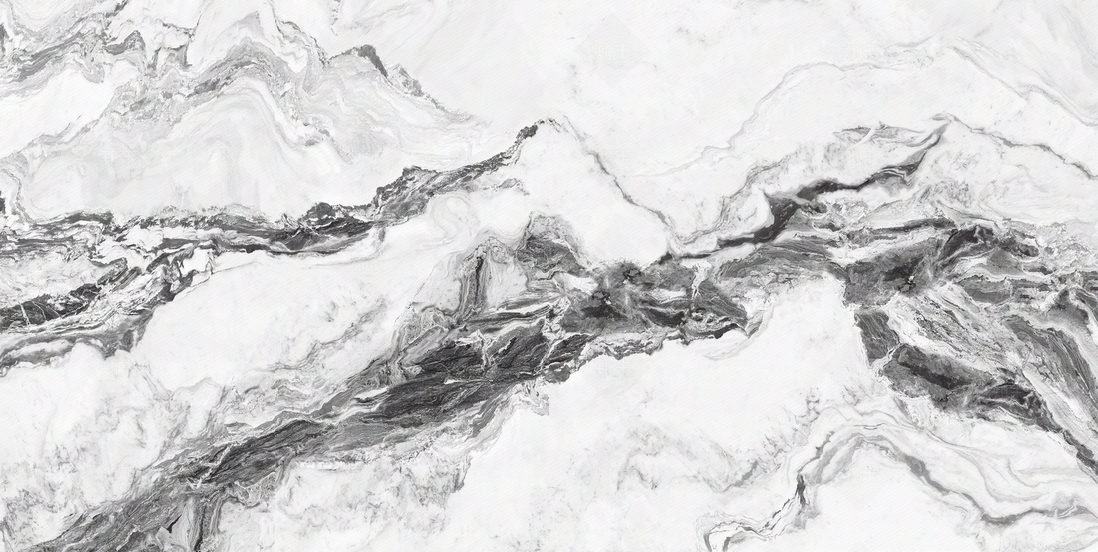 黑白色山水纹理大理石岩板贴图下载【ID:1129672042】