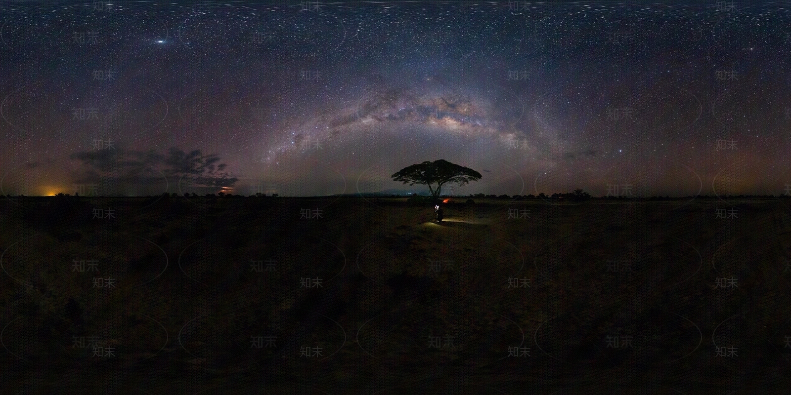 HDR荒野夜色星空贴图下载【ID:1129678528】