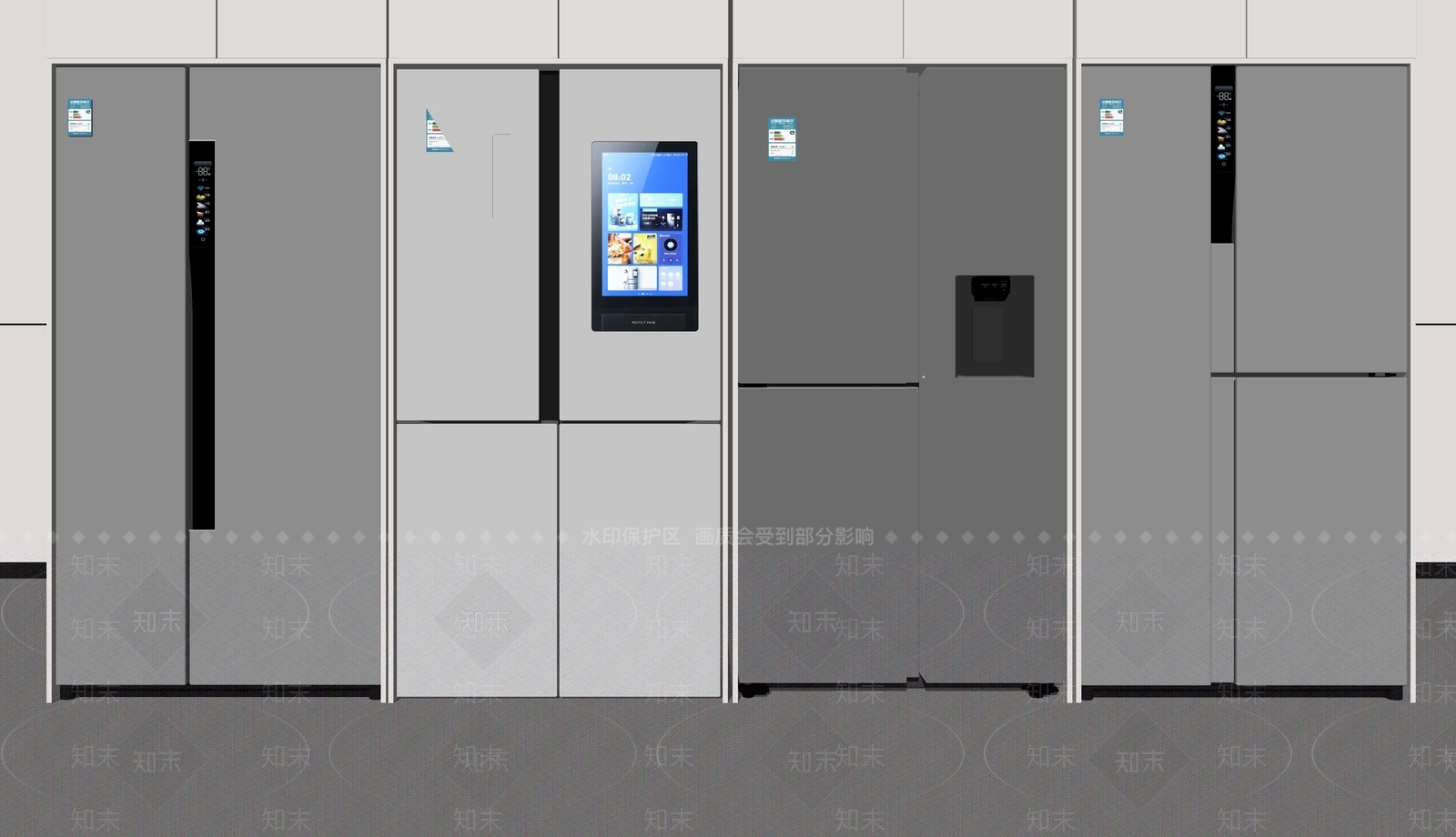 冰箱SU模型下载【ID:1129691789】