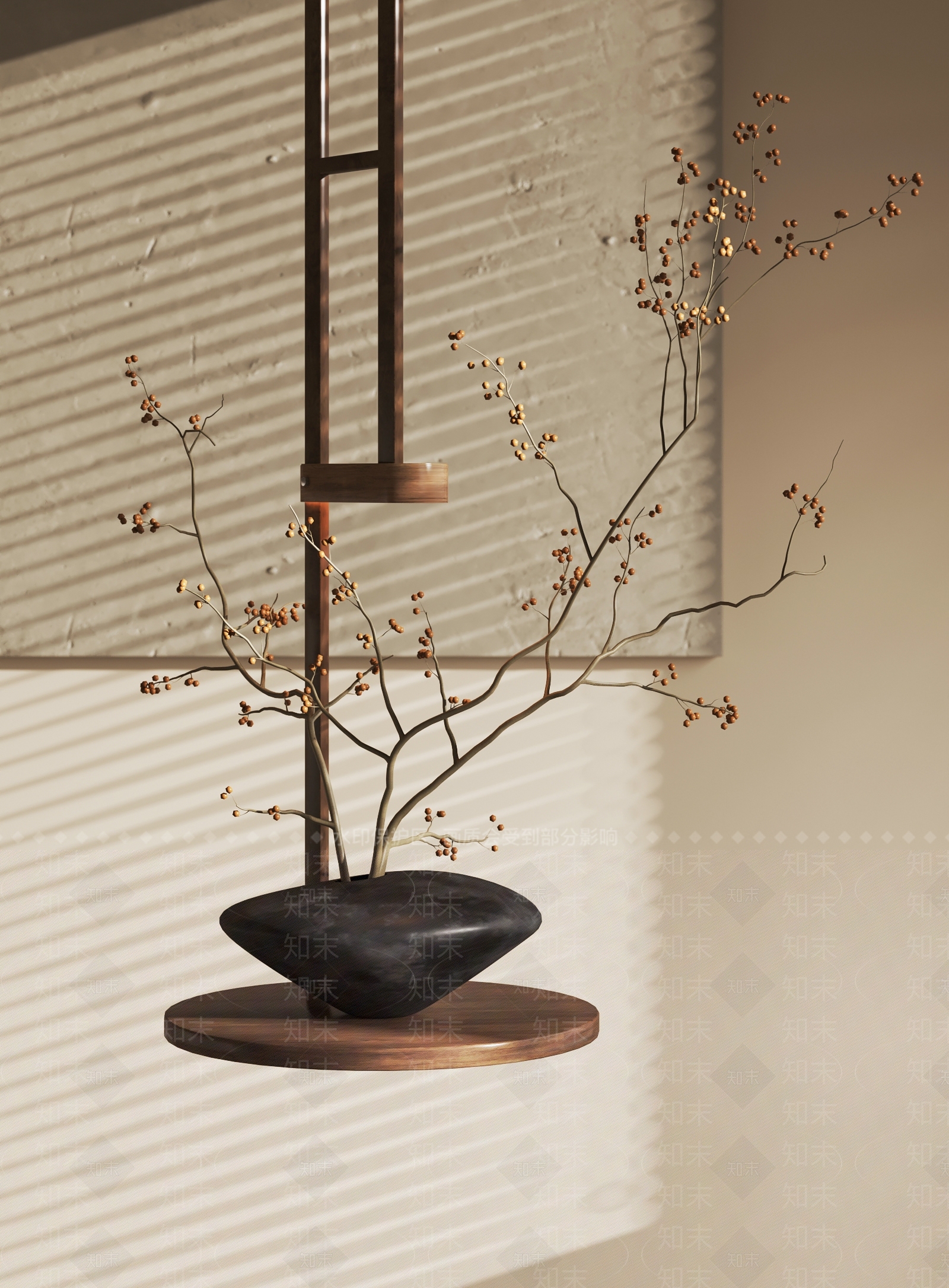 新中式盆景3D模型下载【ID:1129750464】