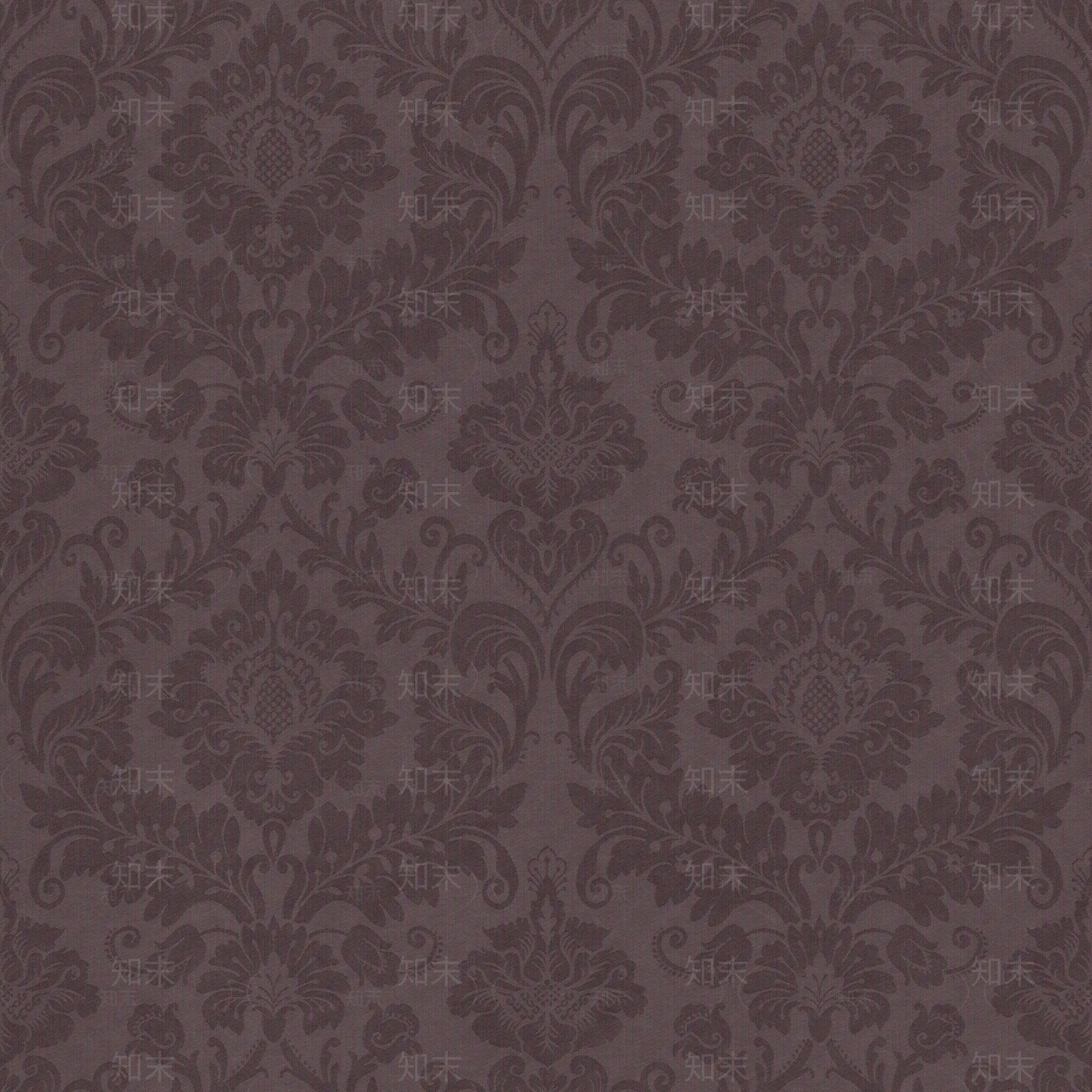 欧式布料丝绸大马士革墙纸贴图下载【ID:1129977936】