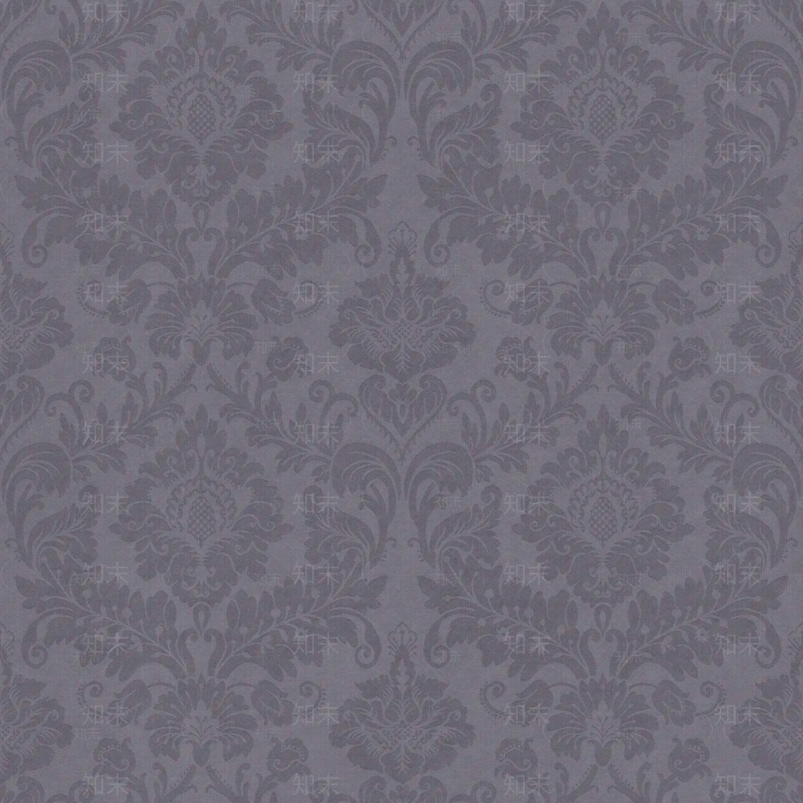 灰色布料布材质丝绸大马士革墙纸贴图下载【ID:1129977802】
