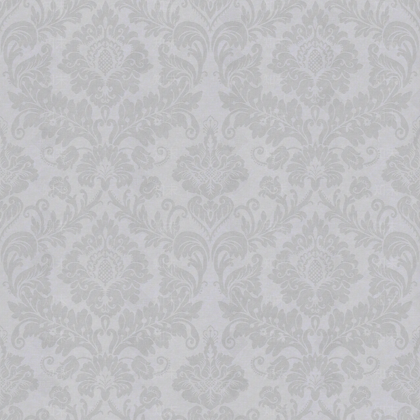 灰色丝绸大马士革墙纸贴图下载【ID:1129977589】