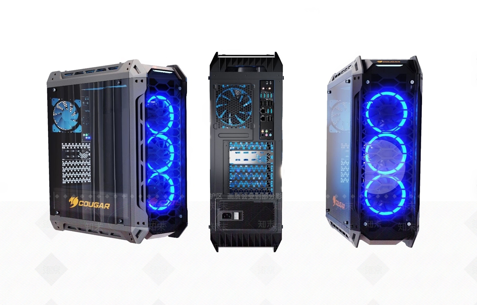 电脑主机机箱SU模型下载【ID:1129767683】