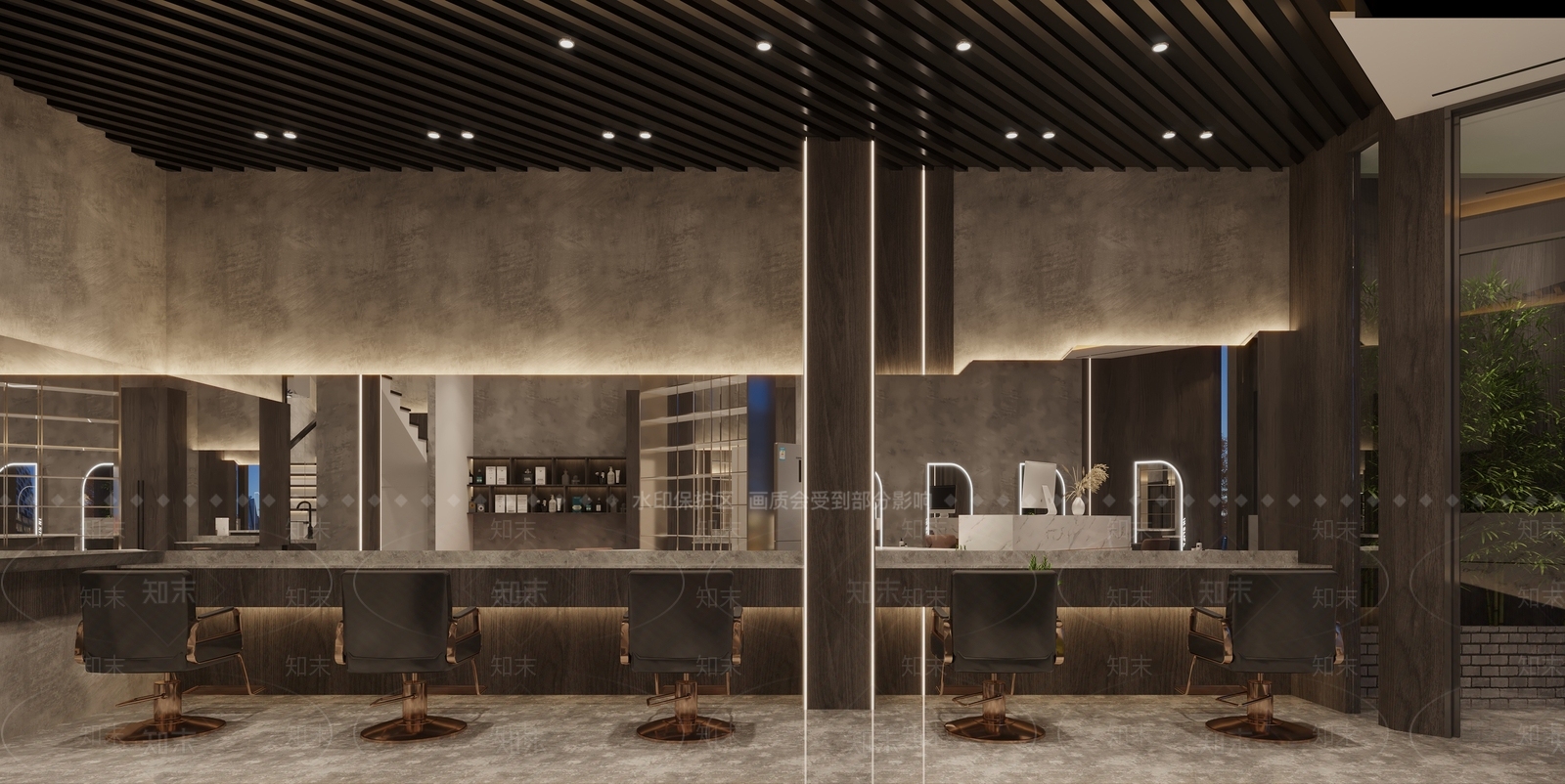 现代理发店3D模型下载【ID:1129780731】