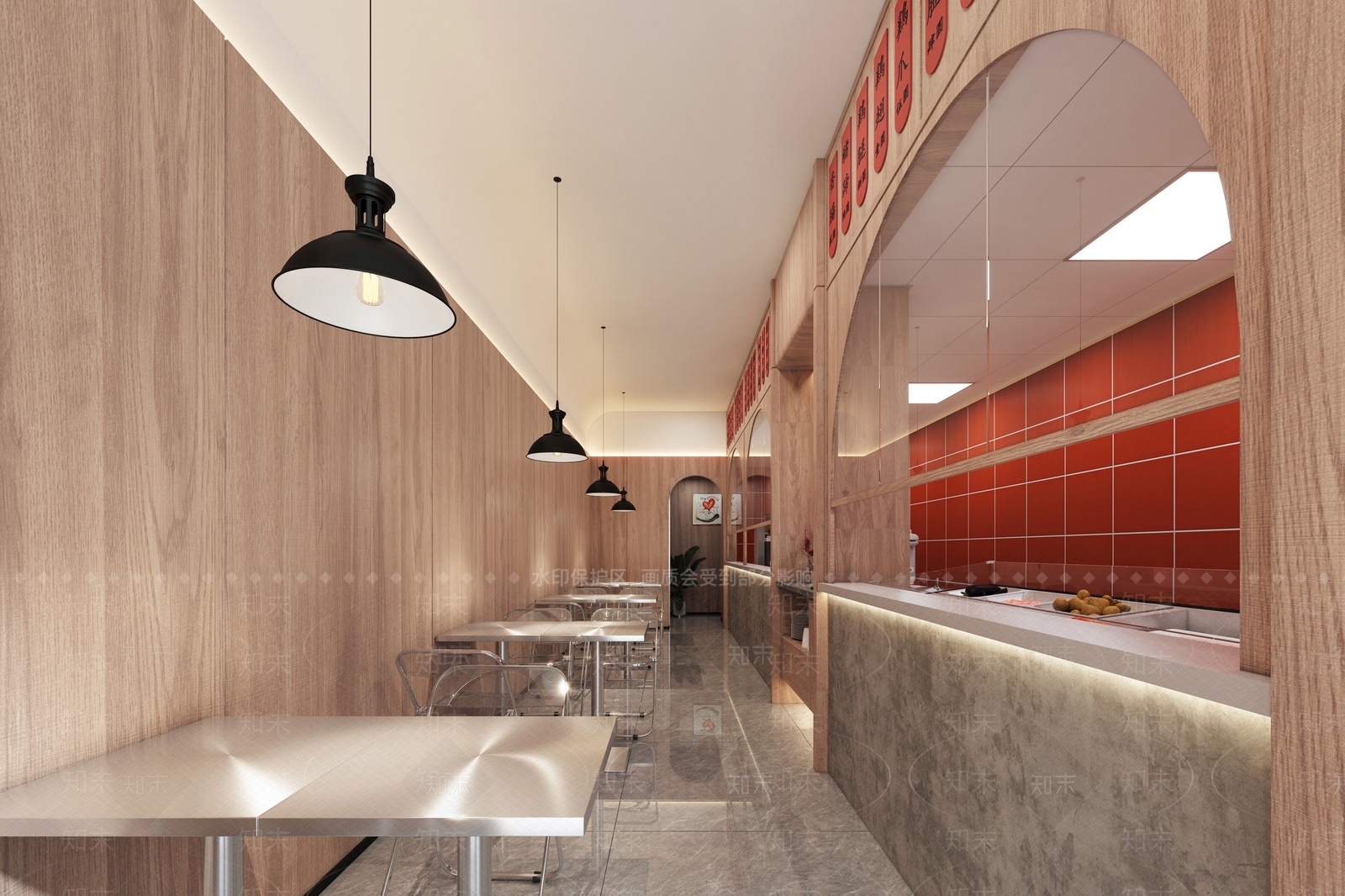 新中式卤味店3D模型下载【ID:1129781890】
