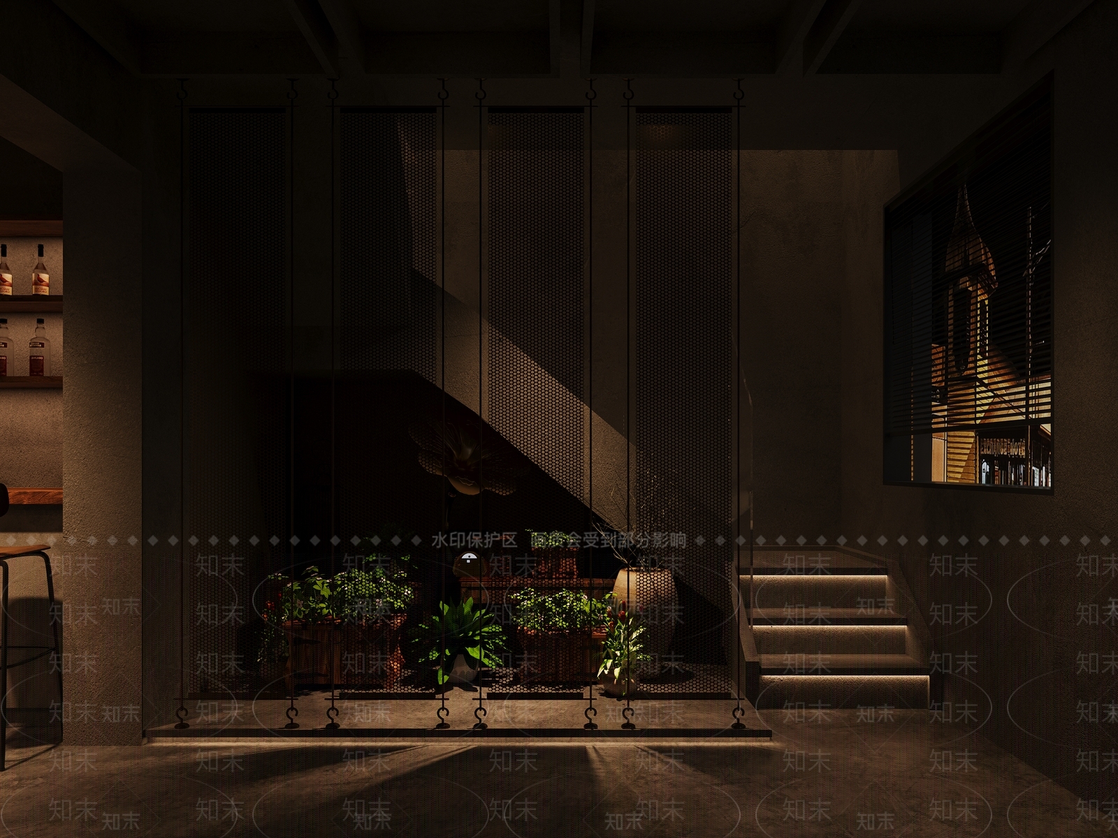 现代酒吧3D模型下载【ID:1129785815】