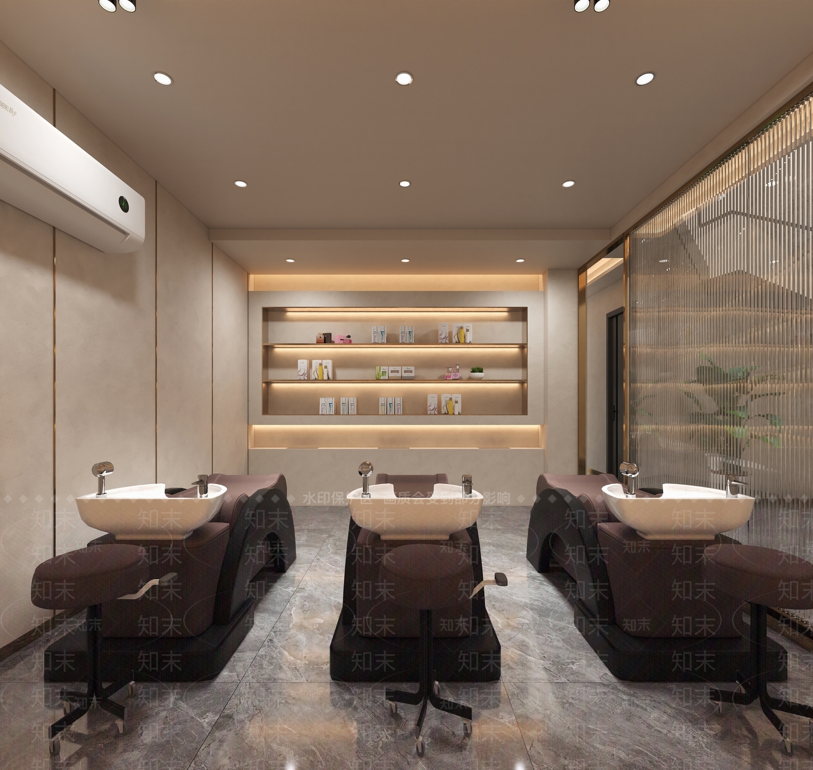 现代理发店3D模型下载【ID:1129792391】