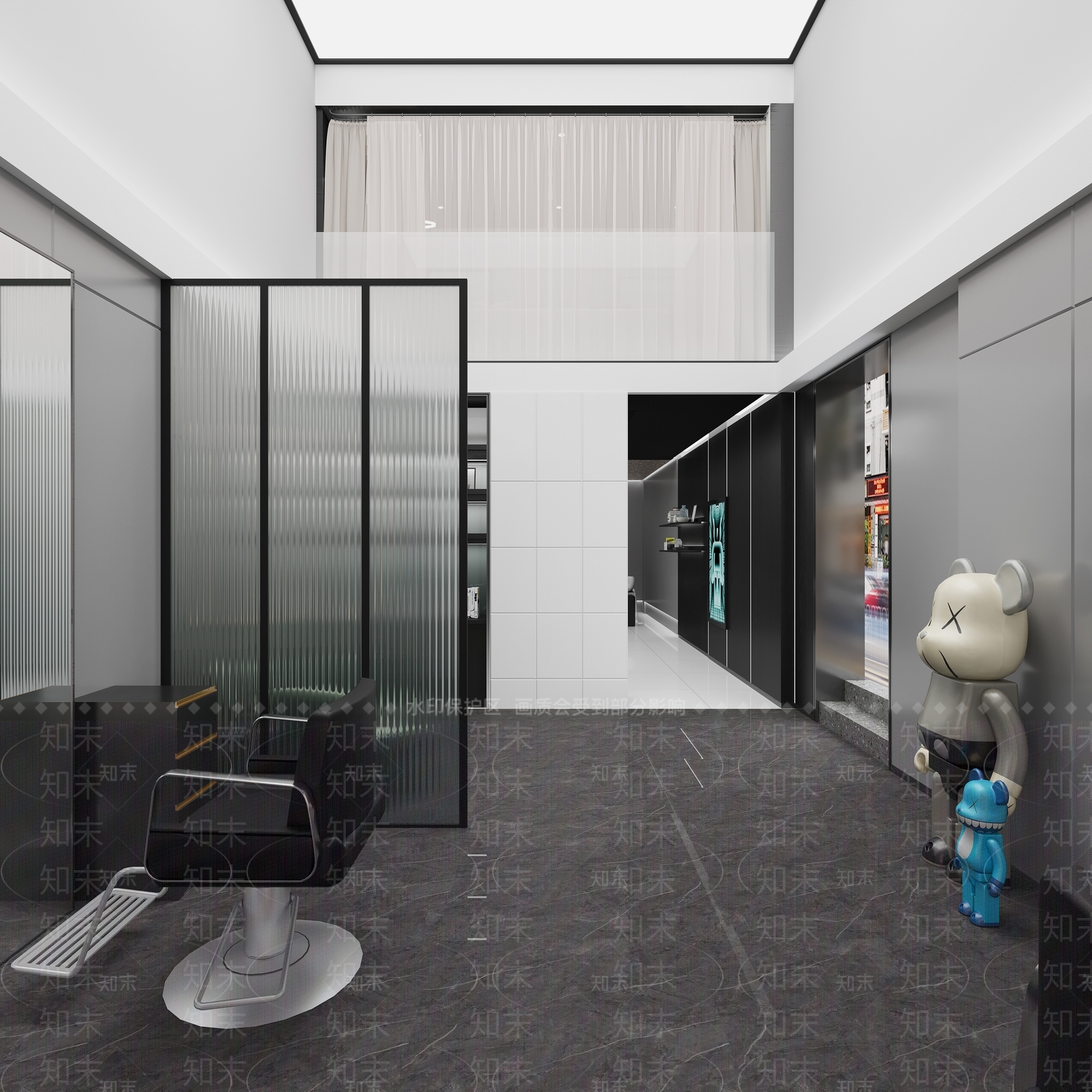 现代理发店3D模型下载【ID:1129798080】