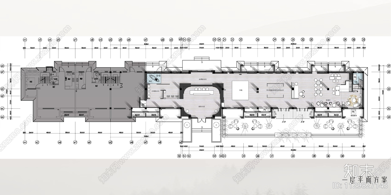 售楼处方案文本PPT效果图全套cad施工图下载【ID:1129827145】