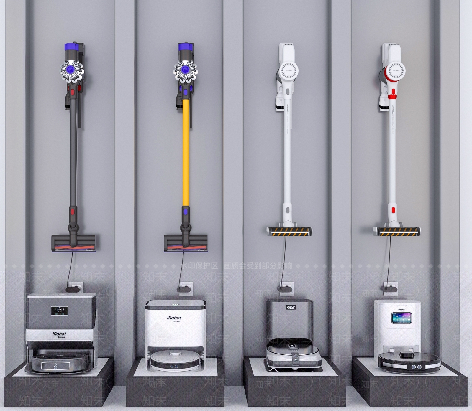 吸尘器SU模型下载【ID:1129832074】