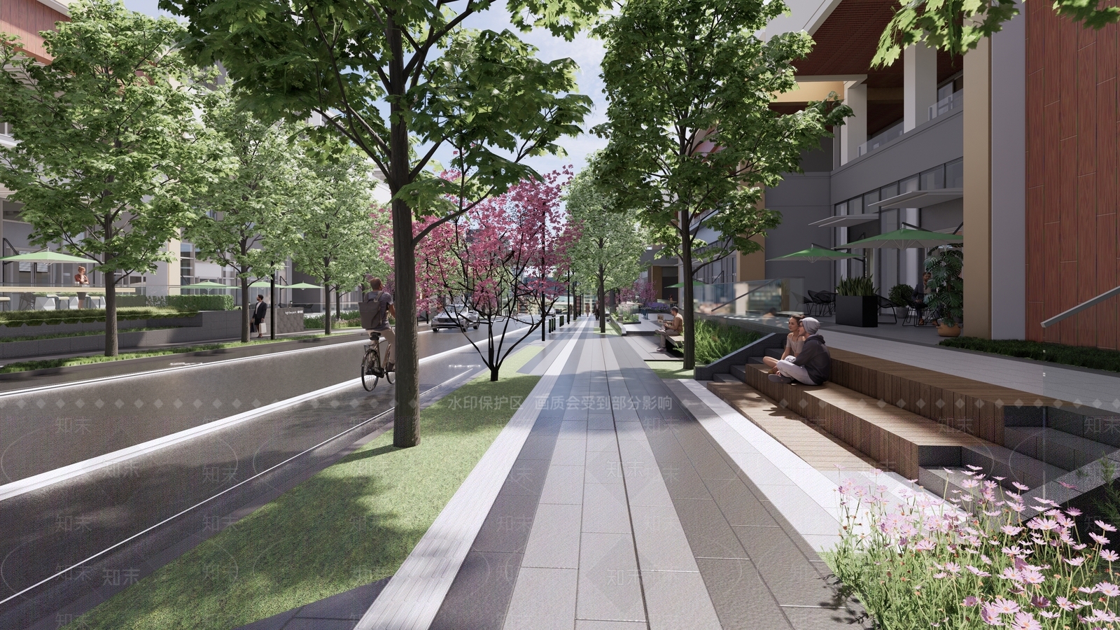 现代道路SU模型下载【ID:1129843941】