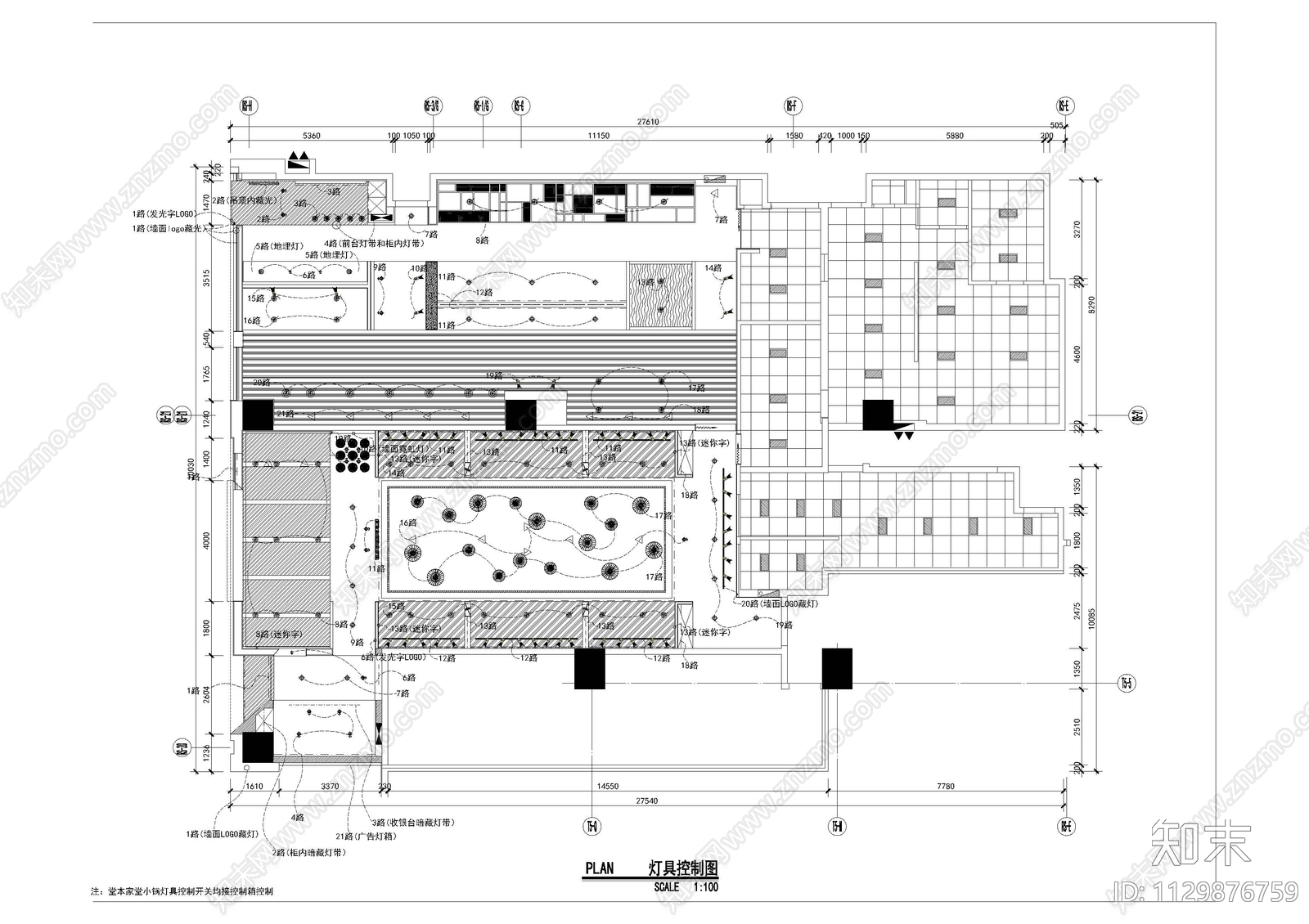 再建筑日式锅物料理堂本家效果图施工图下载【ID:1129876759】