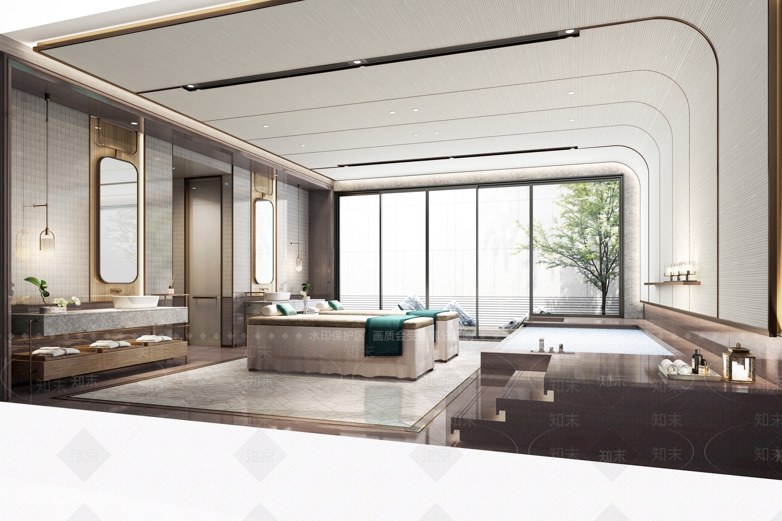 现代美容SAP房包间3D模型下载【ID:1129899713】
