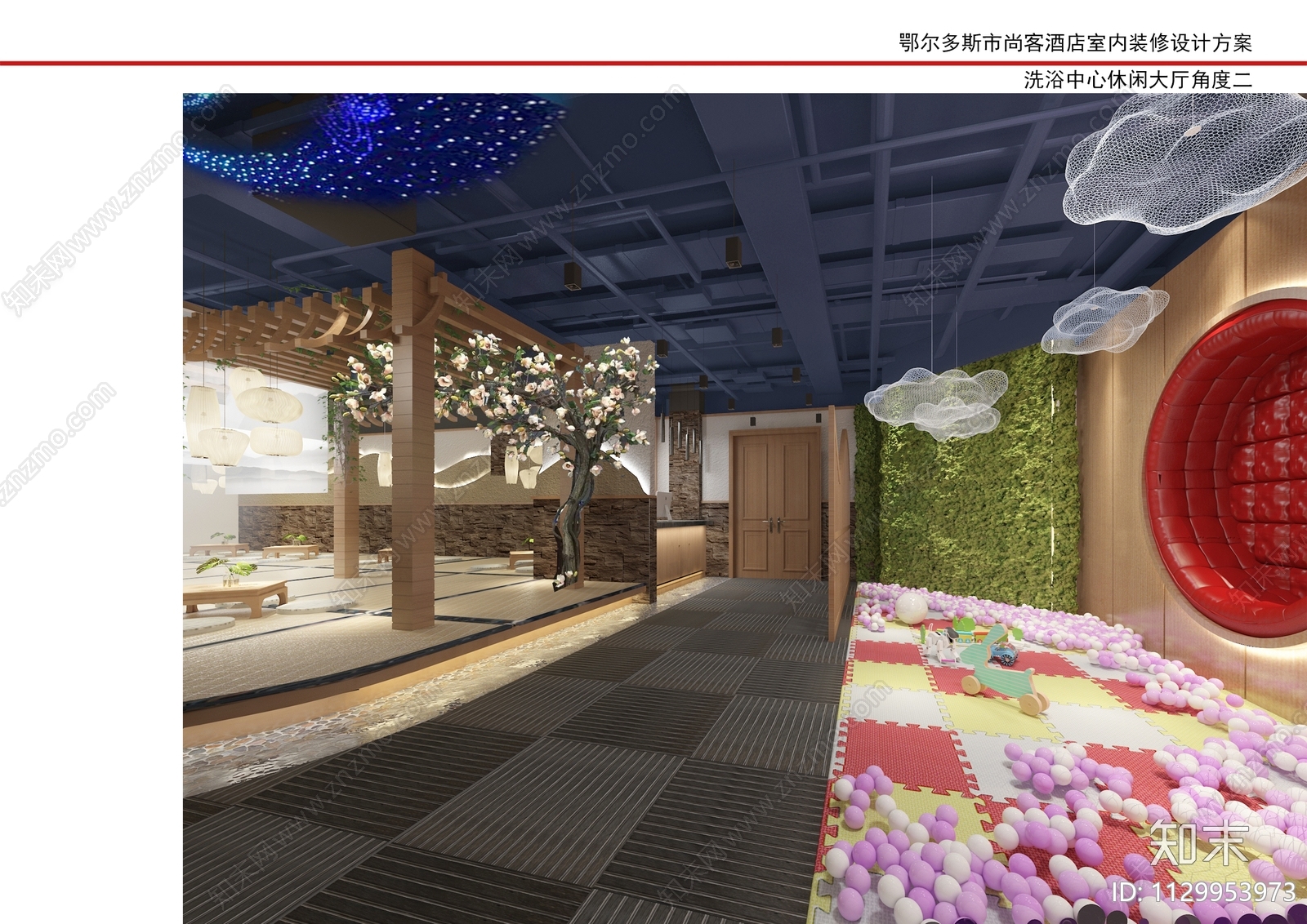 洗浴空间cad施工图下载【ID:1129953973】