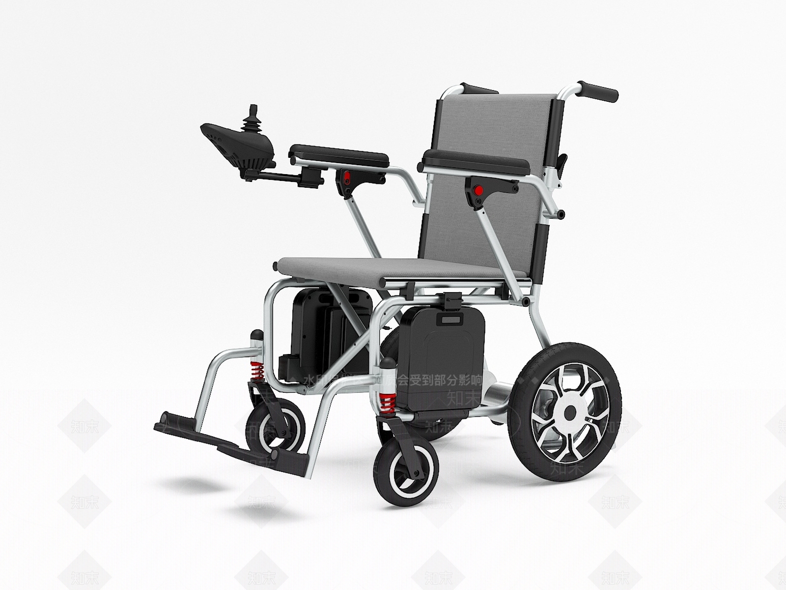 电动轮椅3D模型下载【ID:1129960704】