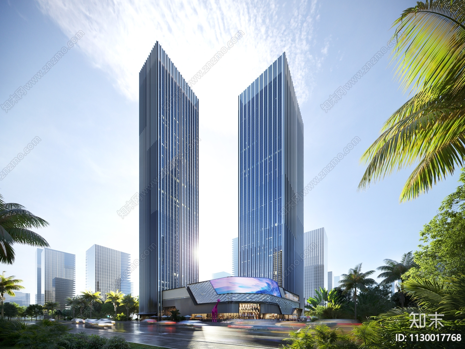 珠海横琴华发世纪广场项目建筑方案文本下载【ID:1130017768】_【知末方案文本库】
