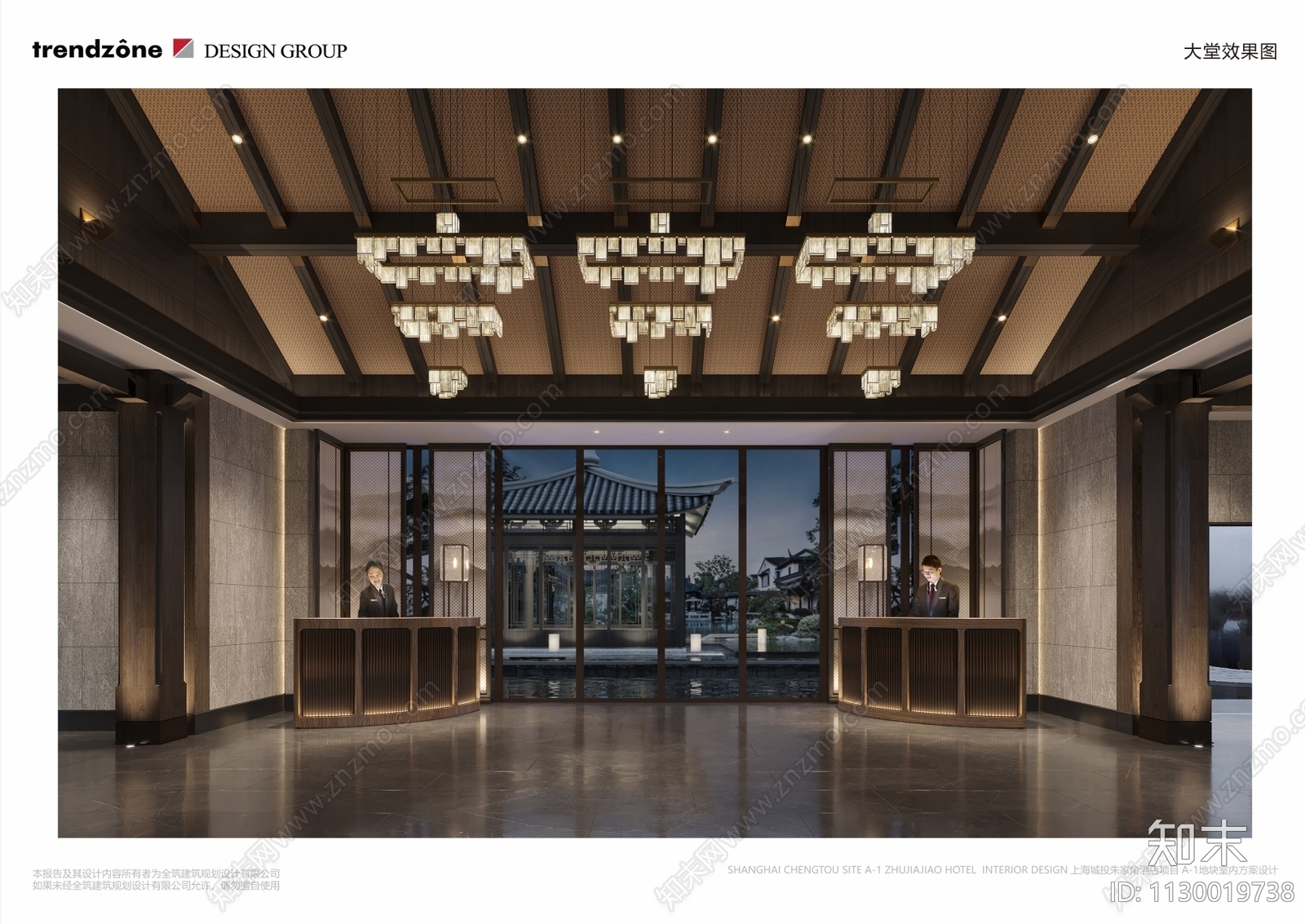 上海城投酒店公区cad施工图下载【ID:1130019738】
