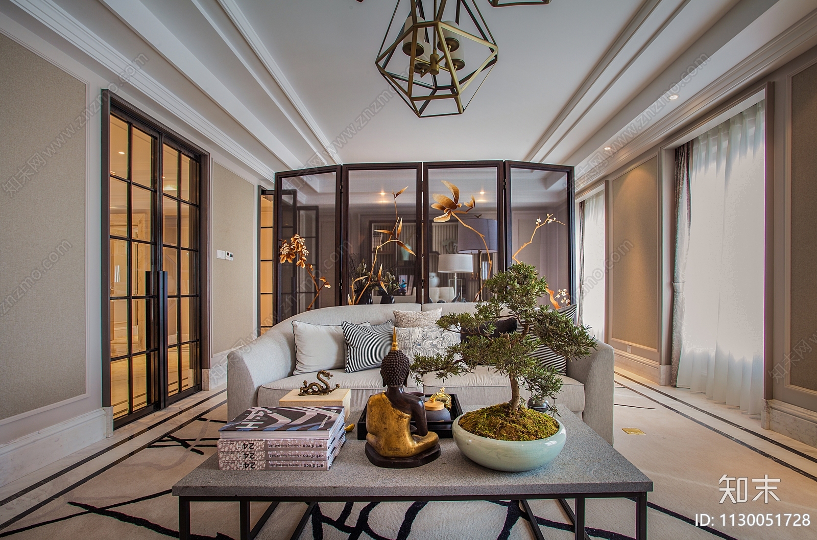 别墅室内施工图下载【ID:1130051728】