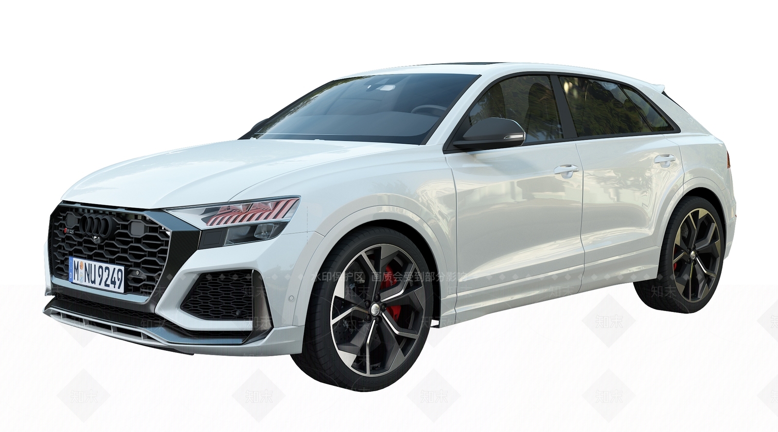 奥迪RSQ8汽车3D模型下载【ID:1132618938】