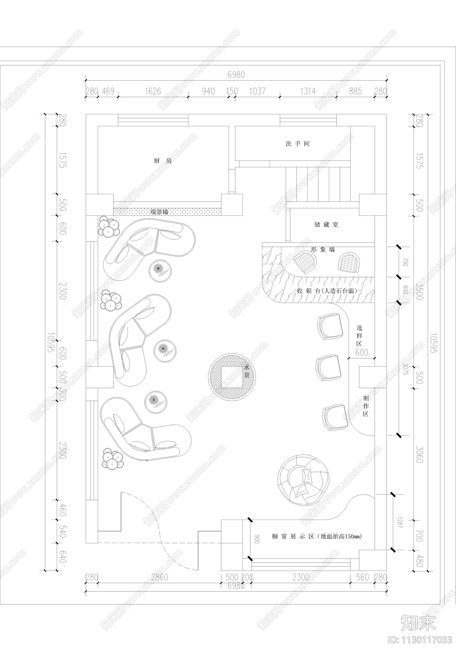 安吉儿童摄影平面cad施工图下载【ID:1130117033】