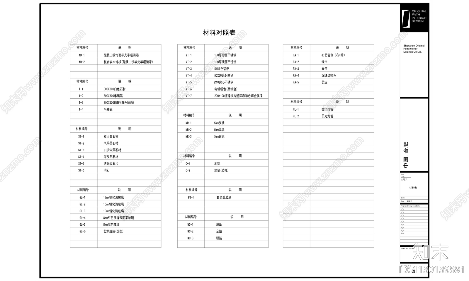 多套餐饮空间cad施工图下载【ID:1130139891】