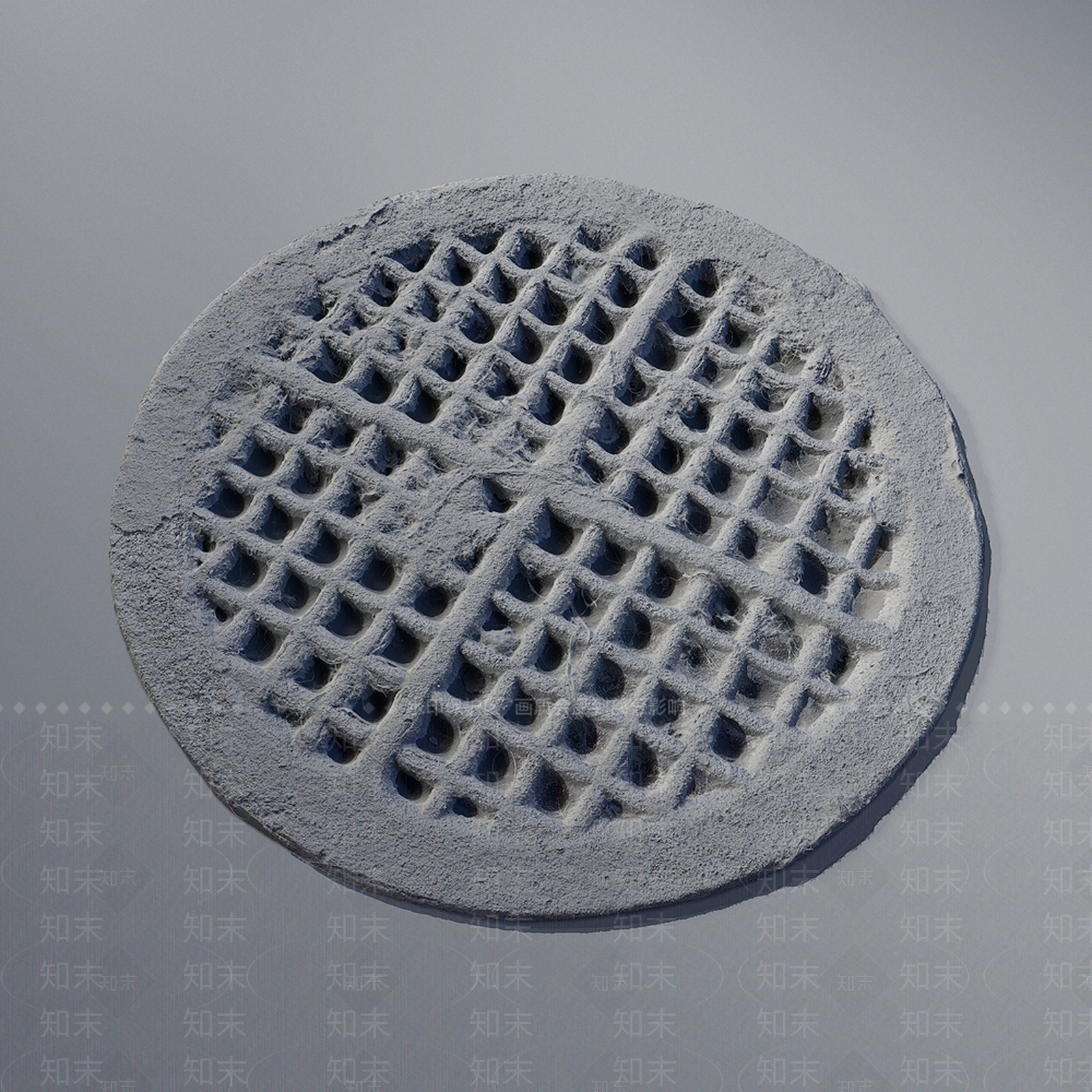 现代室外下水道井盖3D模型下载【ID:1130141832】