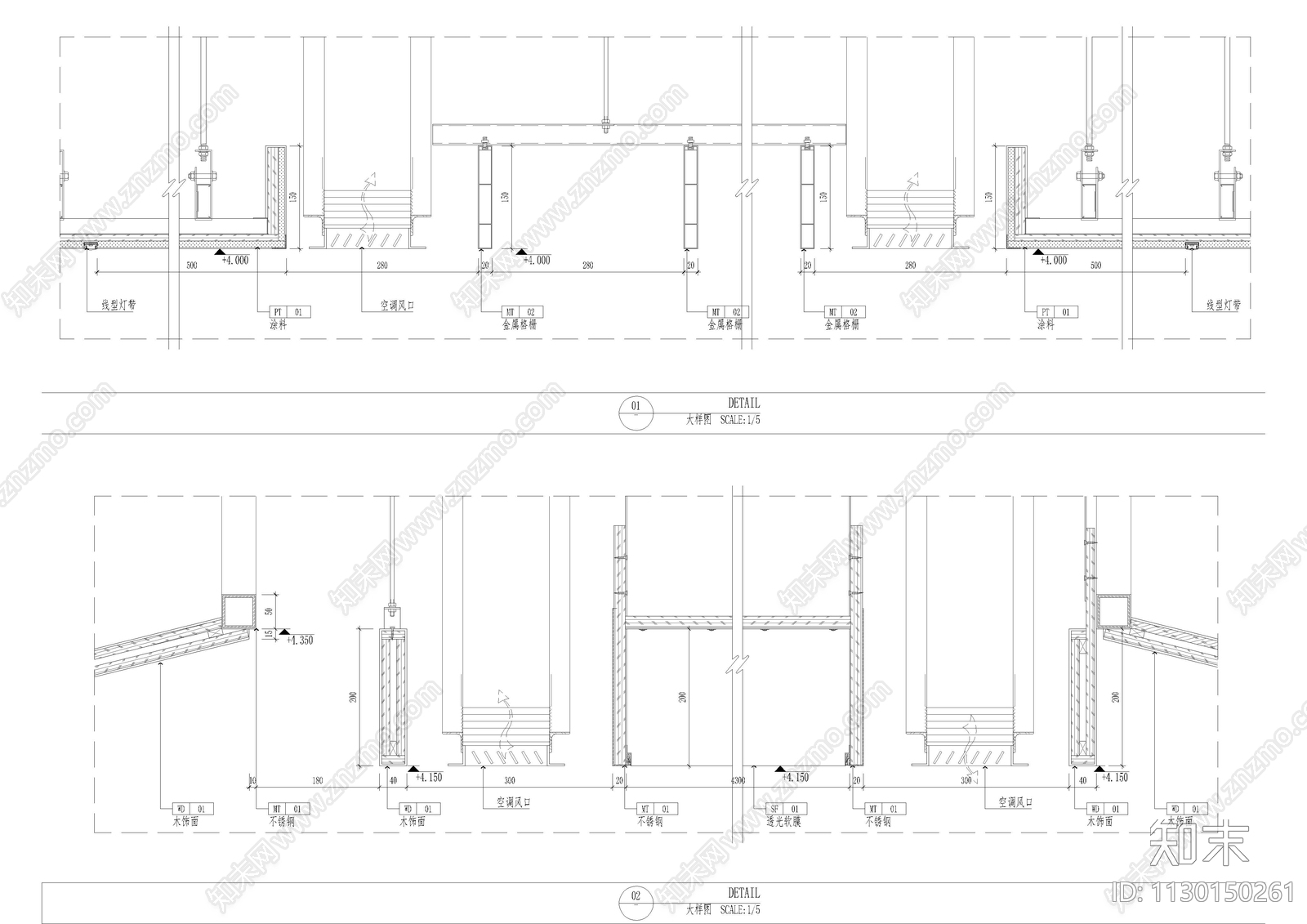 深圳某科技展厅展馆cad施工图下载【ID:1130150261】