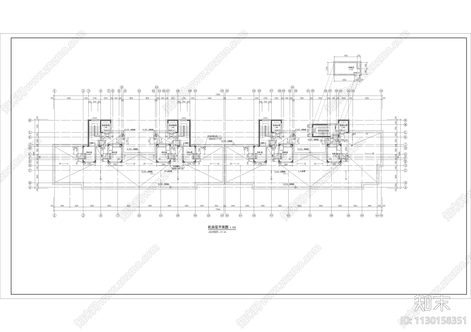 桦南住宅建筑cad施工图下载【ID:1130158351】