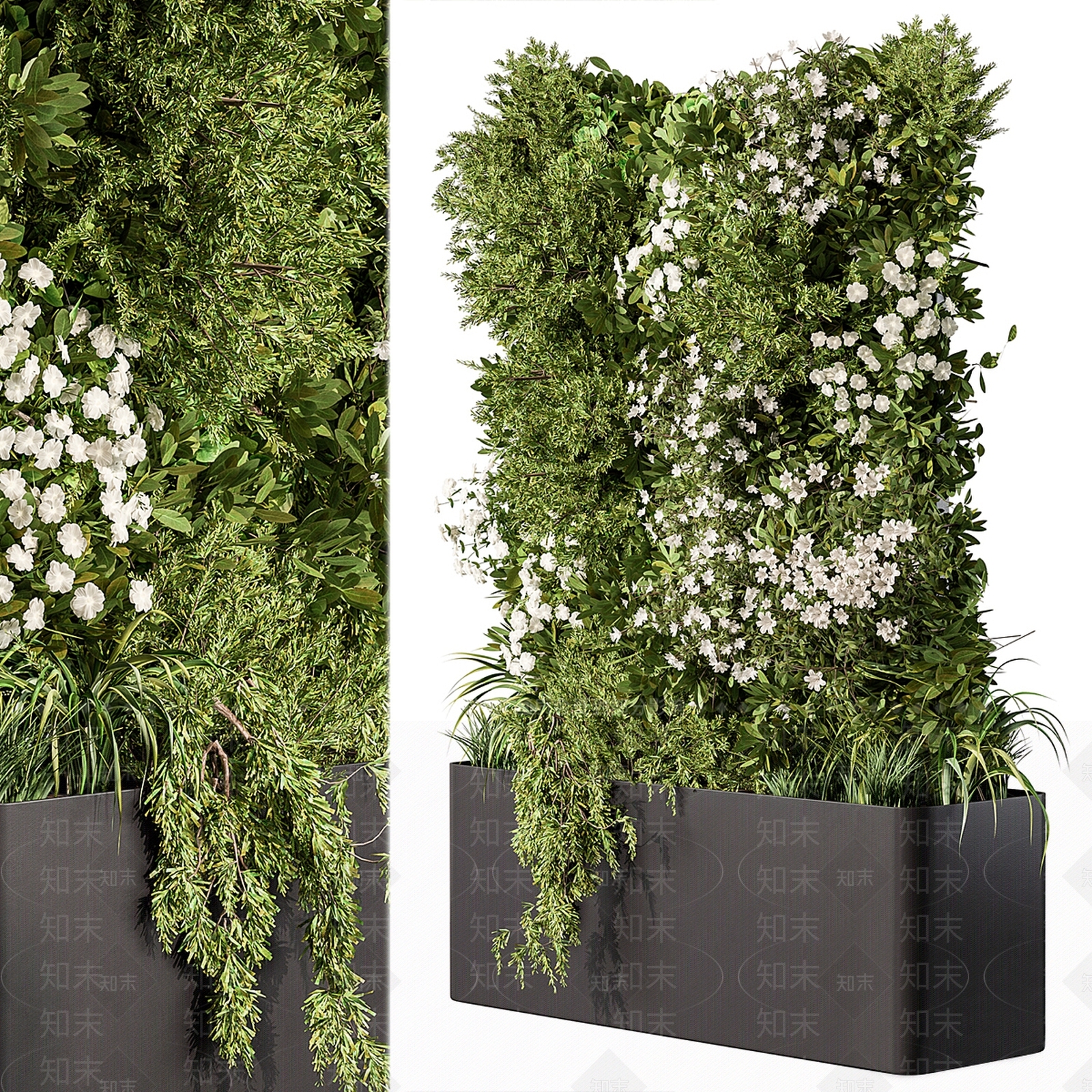 现代花箱3D模型下载【ID:1130162586】