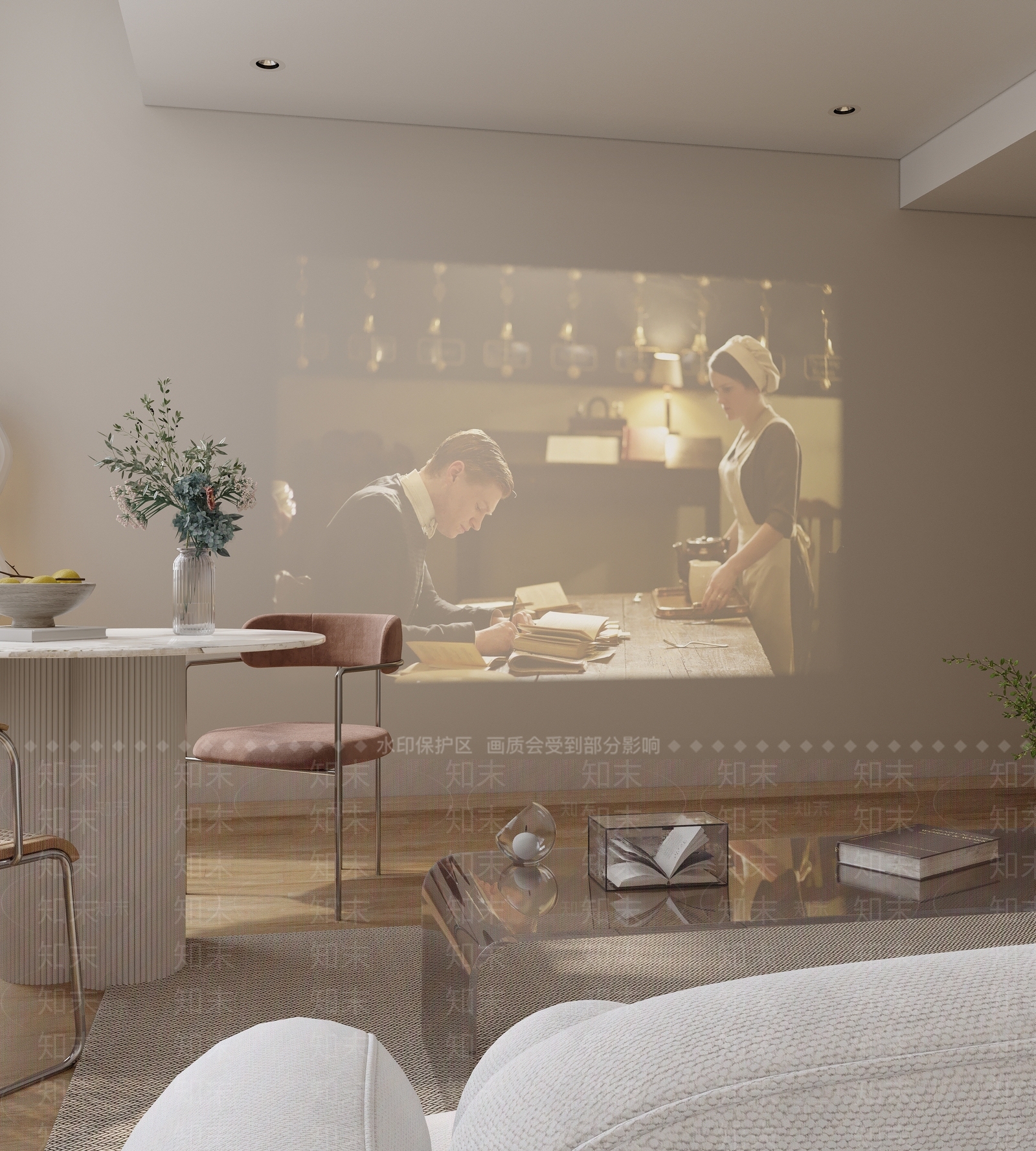 北欧公寓3D模型下载【ID:1130243437】