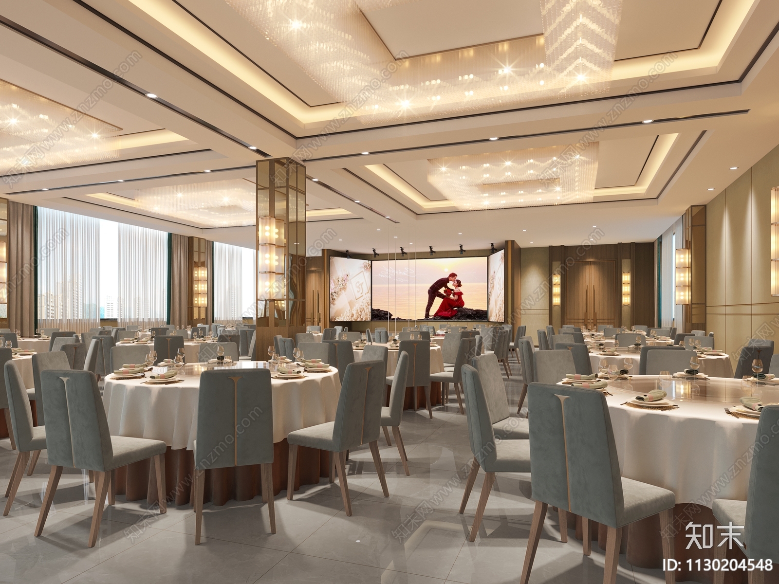 吉合餐饮空间cad施工图下载【ID:1130204548】