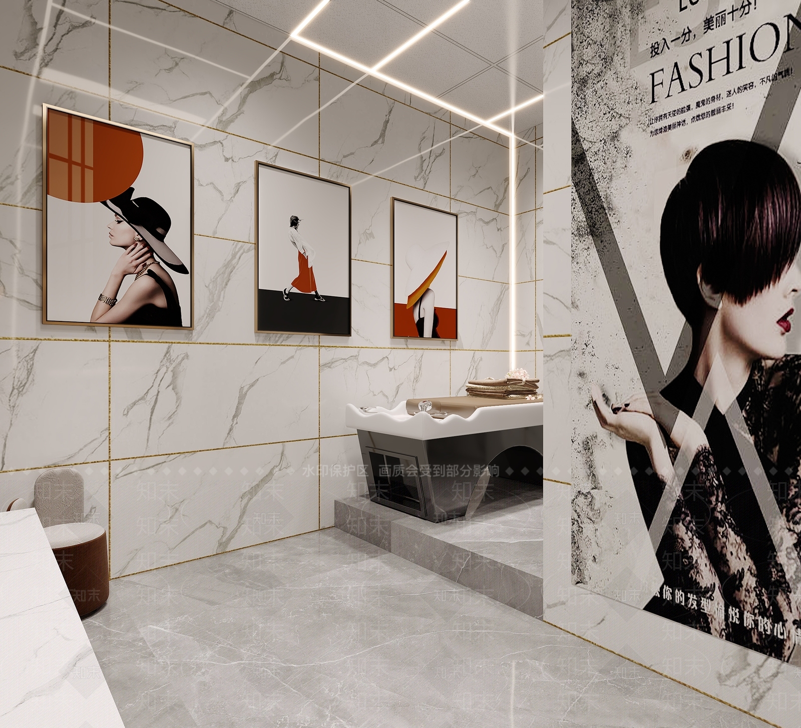 现代理发店3D模型下载【ID:1130208914】